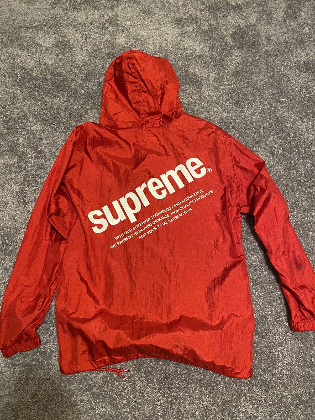 Supreme Supreme pullover windbreaker Grailed
