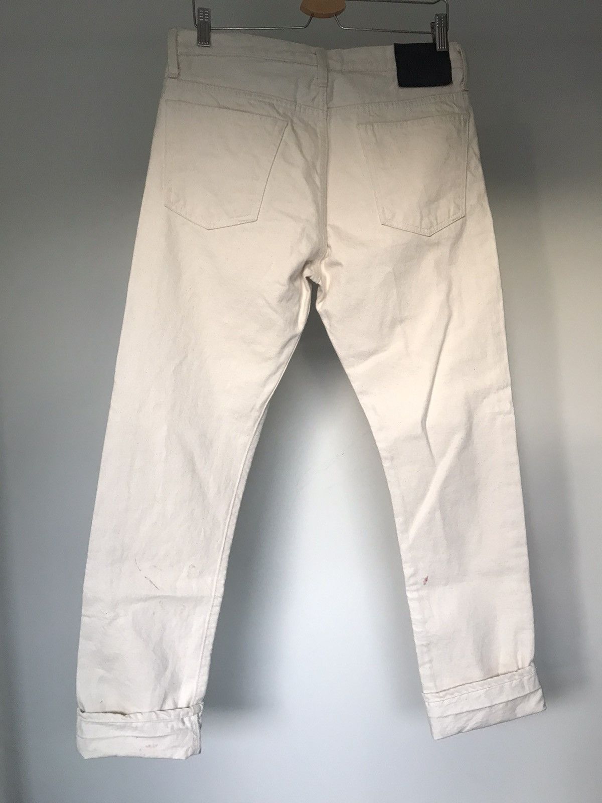 Freemans Sporting Club FSC Selvedge Button Fly Indigo Jeans Size US 34 / EU 50 - 4 Thumbnail