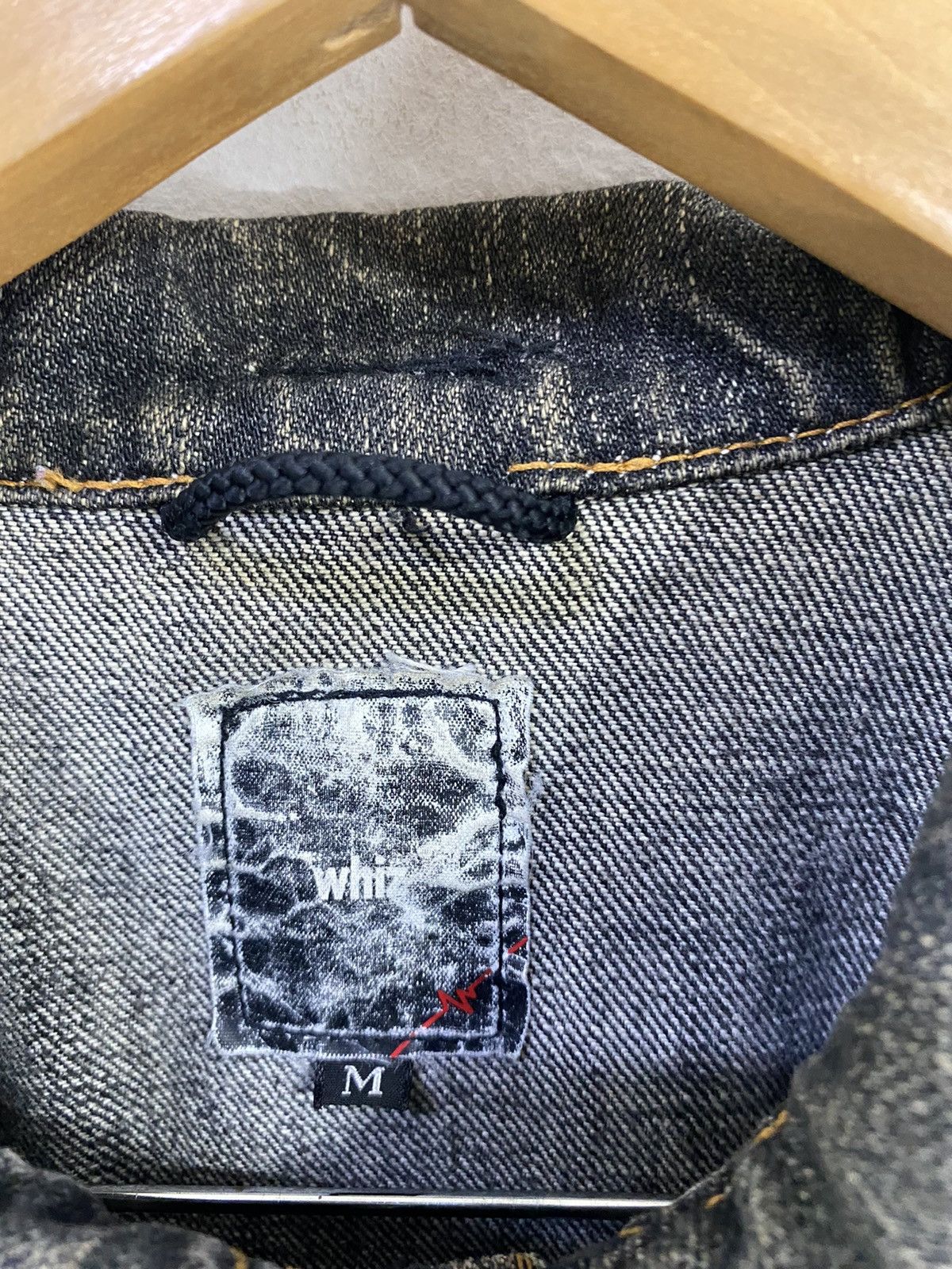 WHIZ LIMITED Whiz Limited Distressed Denim Jacket Nice Design Size US M / EU 48-50 / 2 - 4 Thumbnail