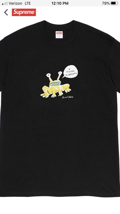 Supreme Supreme Daniel Johnston Frog Tee | Grailed