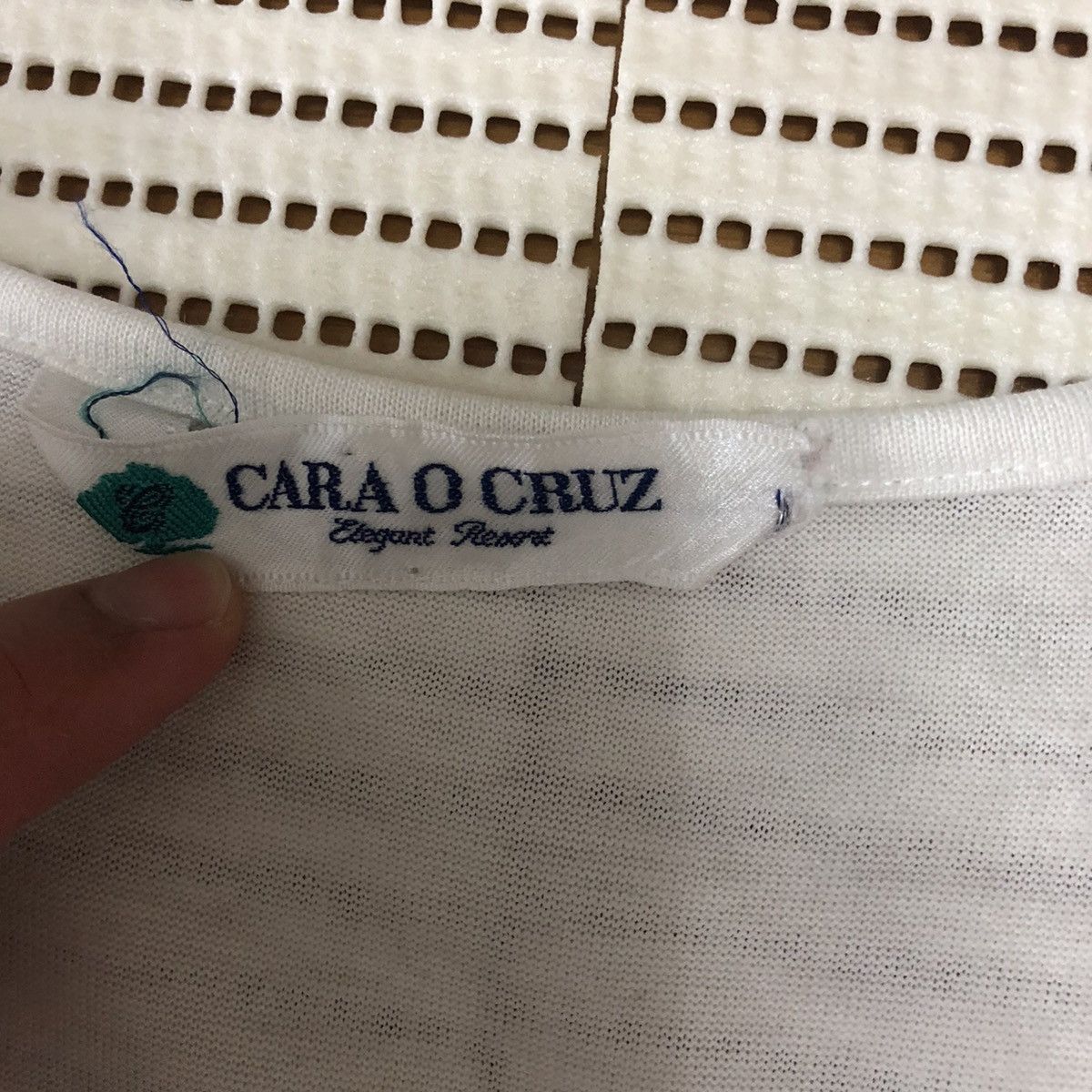 Japanese Brand Japanese Brand CARA O CRUZ Anchor Embroidery Design Size US M / EU 48-50 / 2 - 6 Thumbnail