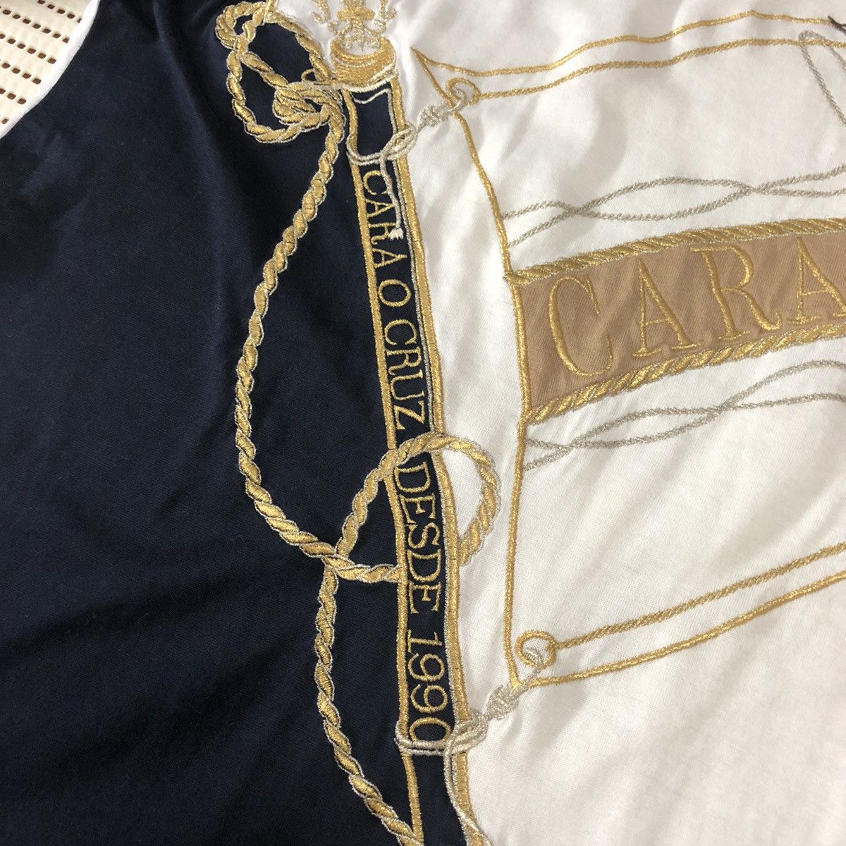 Japanese Brand Japanese Brand CARA O CRUZ Anchor Embroidery Design Size US M / EU 48-50 / 2 - 3 Thumbnail