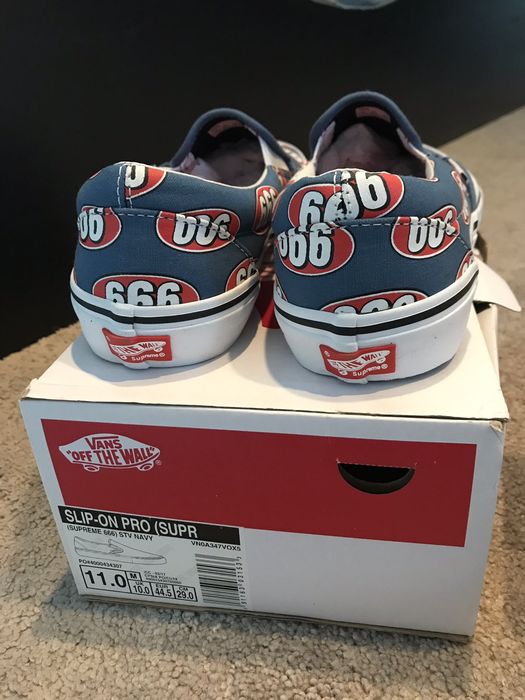 Vans x 2024 supreme 666