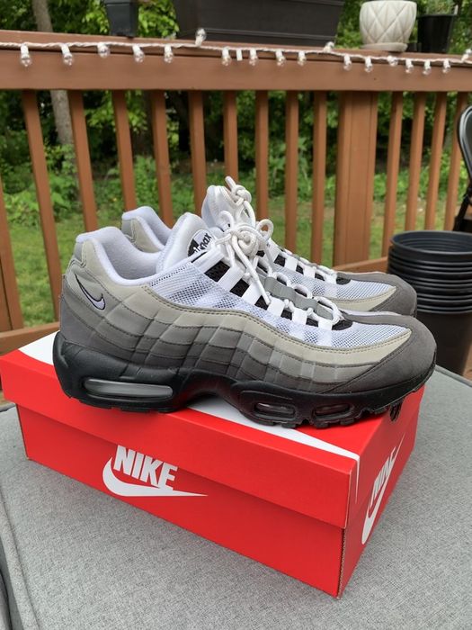 Air max 95 top grey gradient