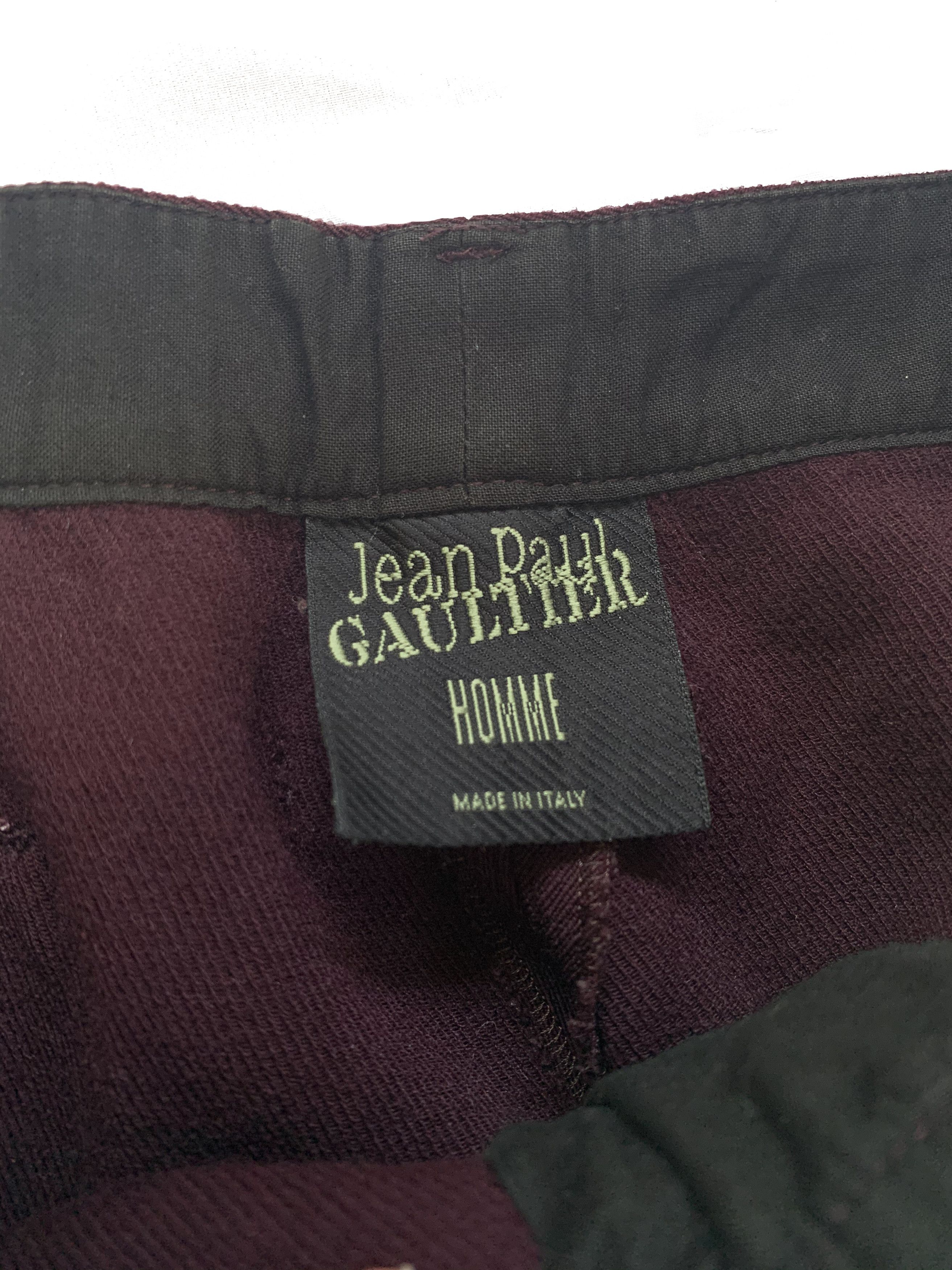 Jean Paul Gaultier Jean Paul Gaultier AW2002 Striped Pants Size US 32 / EU 48 - 5 Thumbnail