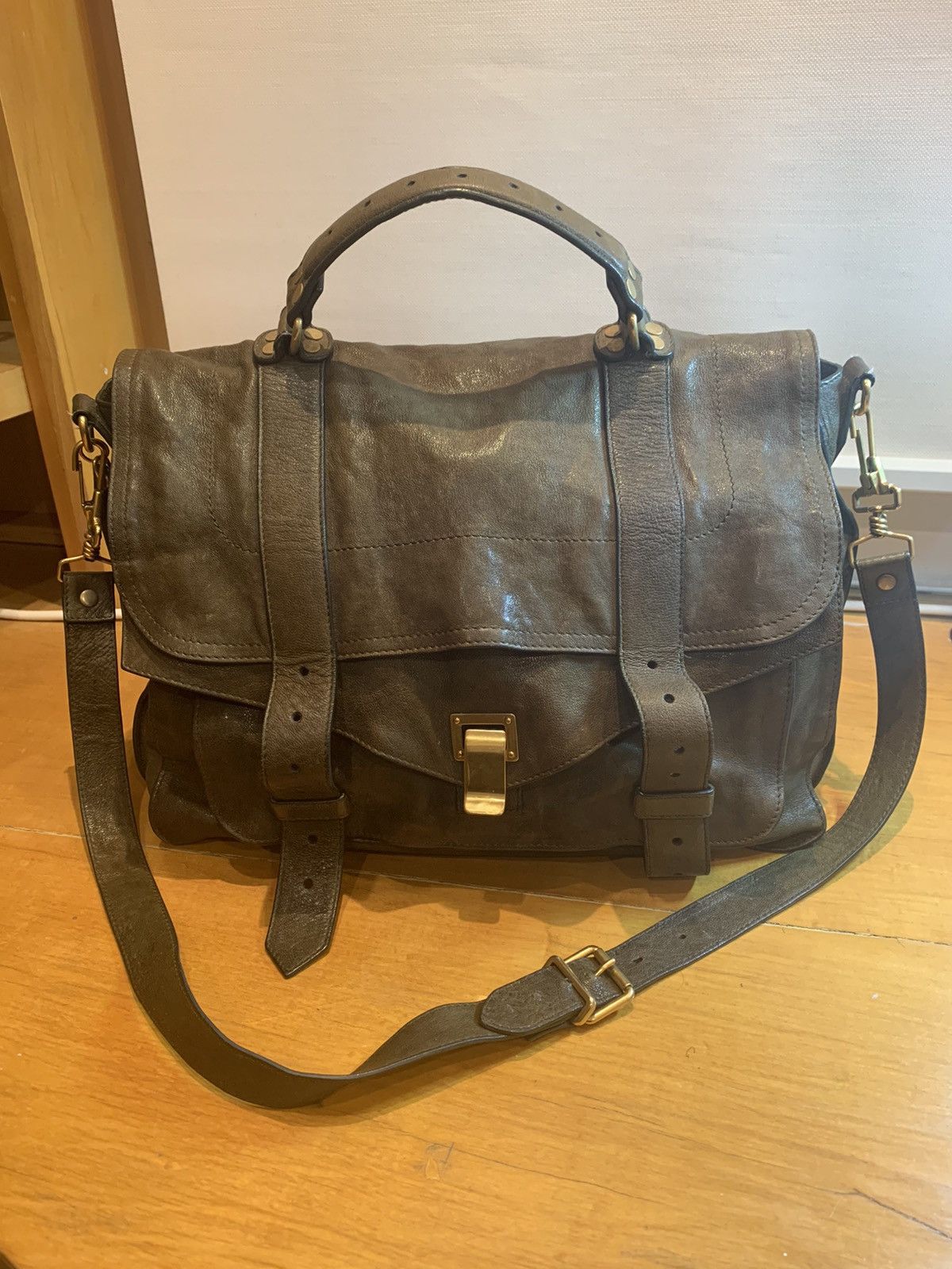 Sell Proenza Schouler Small PS1 Keep All Bag - Olive