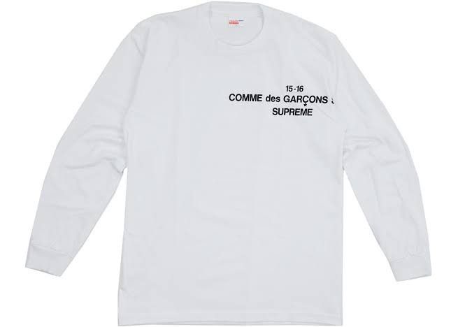 Supreme Cdg Long Sleeve | Grailed