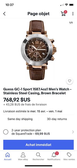 Guess collection best sale gc 45003g