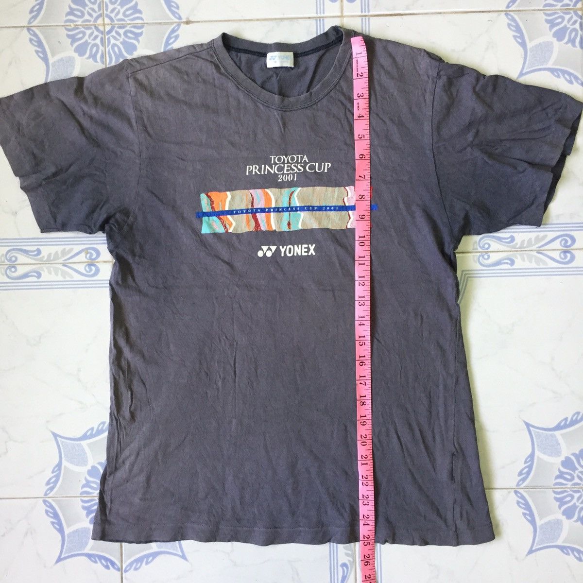 Japanese Brand Vintage Yonex Toyota Princess Cup 2001 Tshirt MADE IN JAPAN Size US S / EU 44-46 / 1 - 19 Thumbnail