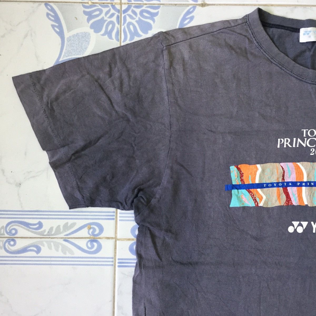 Japanese Brand Vintage Yonex Toyota Princess Cup 2001 Tshirt MADE IN JAPAN Size US S / EU 44-46 / 1 - 3 Thumbnail