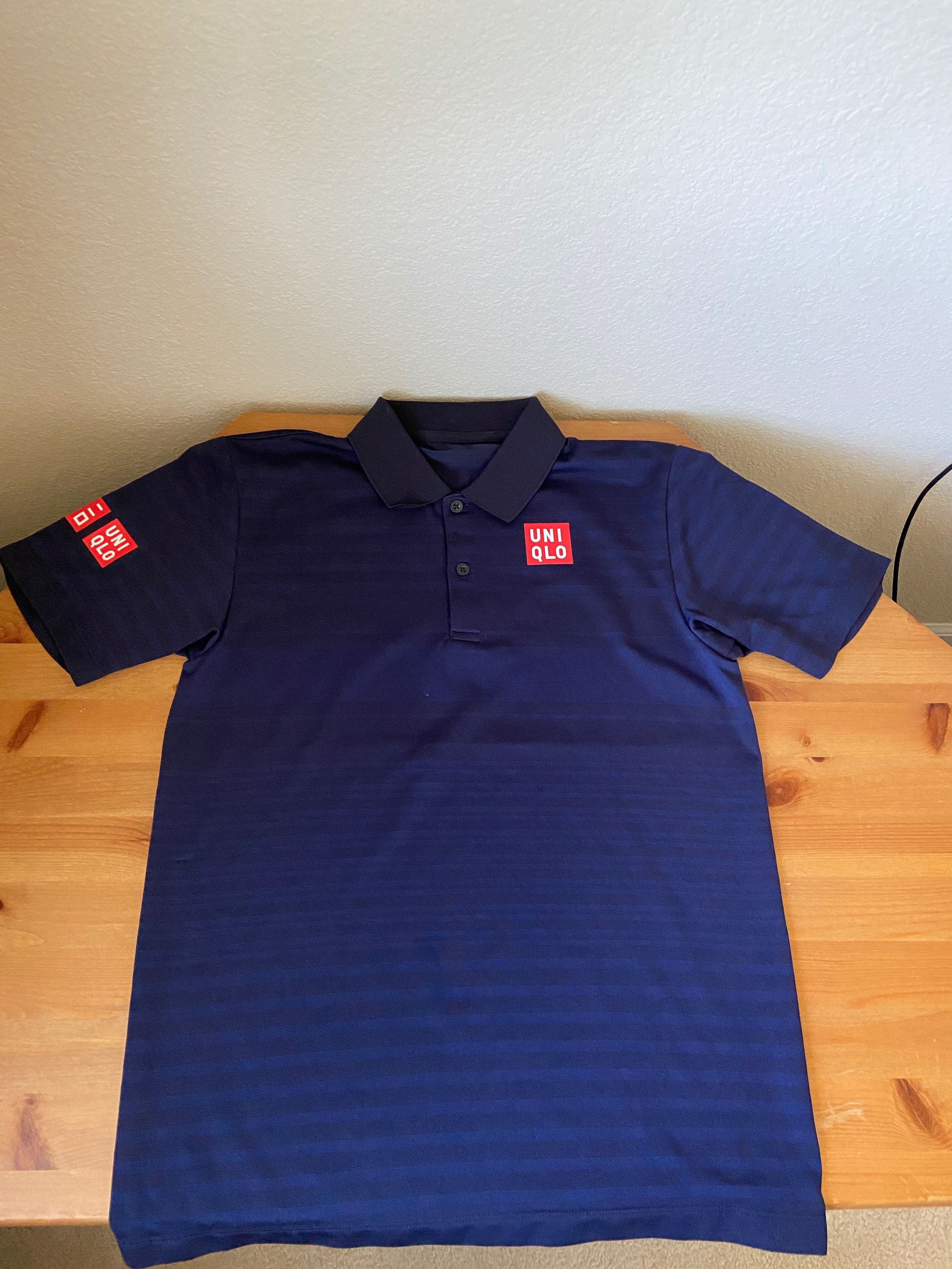 Uniqlo Kei Nishikori NK Dry Ex Short Sleeve Polo Shirt Grailed