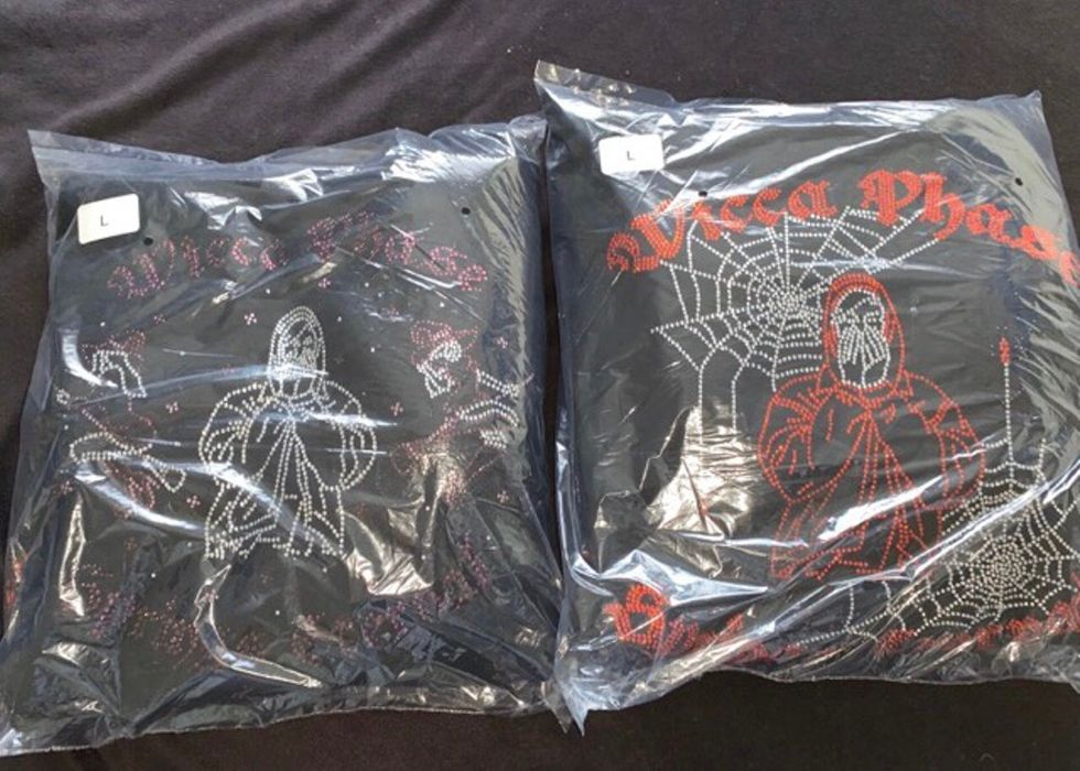 GOTHBOICLIQUE Wicca Phase Springs Eternal x Copes Spiders Hoodie Grailed