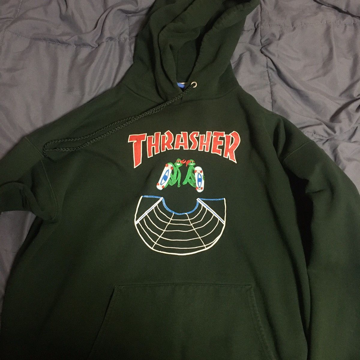 Thrasher Thrasher X LSDWORLDPEACE Double TMNT Hoodie