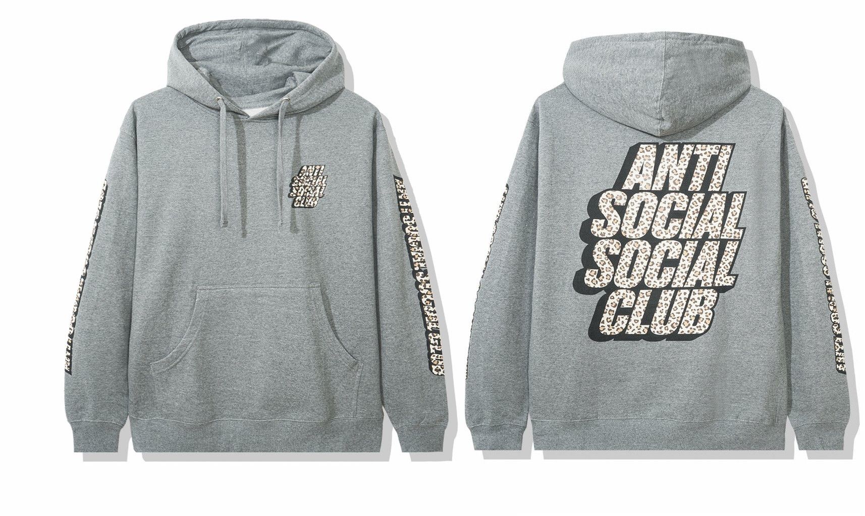 Anti Social Social Club DS ASSC Kitten Grey Hoodie Supreme Offwhite Bape Kith Kaws Size US M / EU 48-50 / 2 - 2 Thumbnail