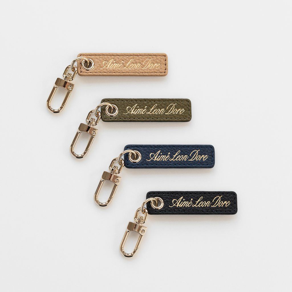 AIMÉ LEON DORE Leather Key Fob キーホルダー