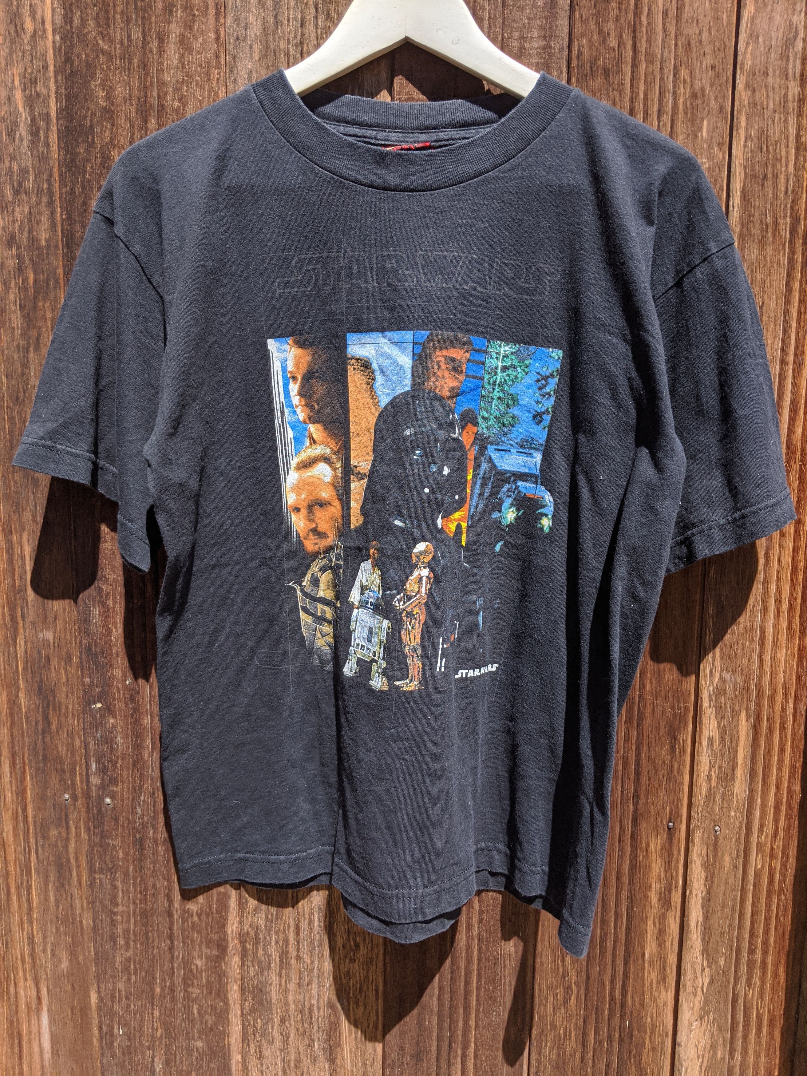 Star Wars × Vintage Vintage 90s Star Wars big print tee Size US M / EU 48-50 / 2 - 1 Thumbnail