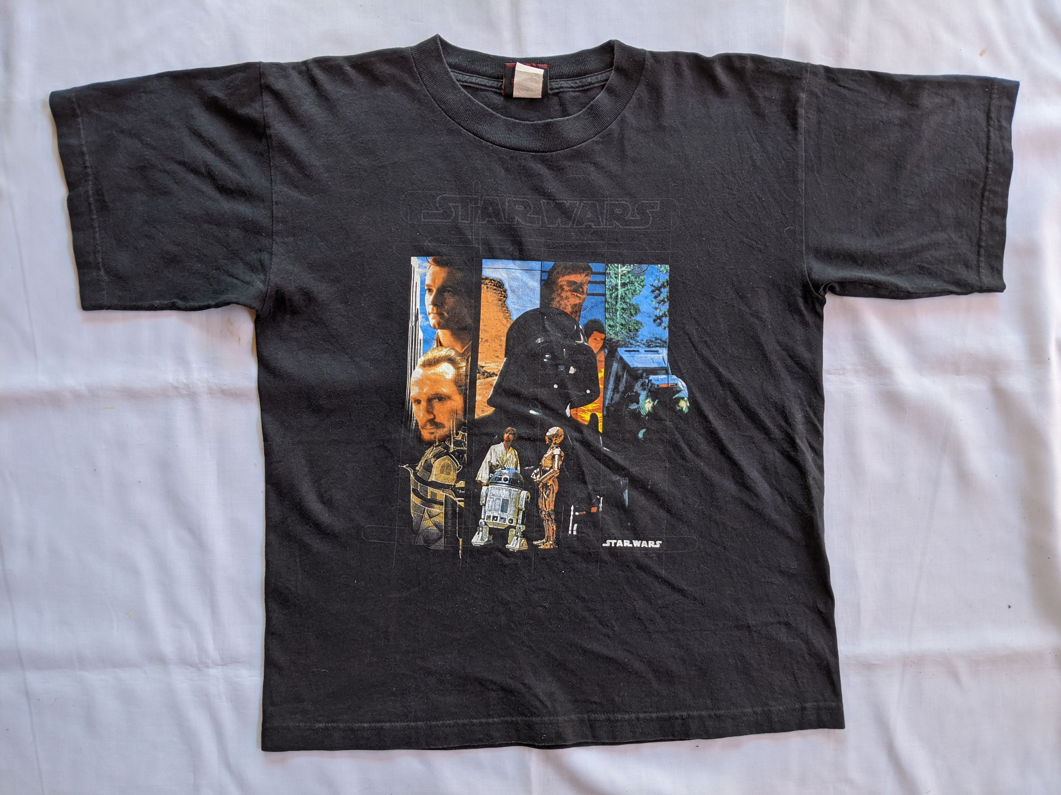Star Wars × Vintage Vintage 90s Star Wars big print tee Size US M / EU 48-50 / 2 - 2 Thumbnail