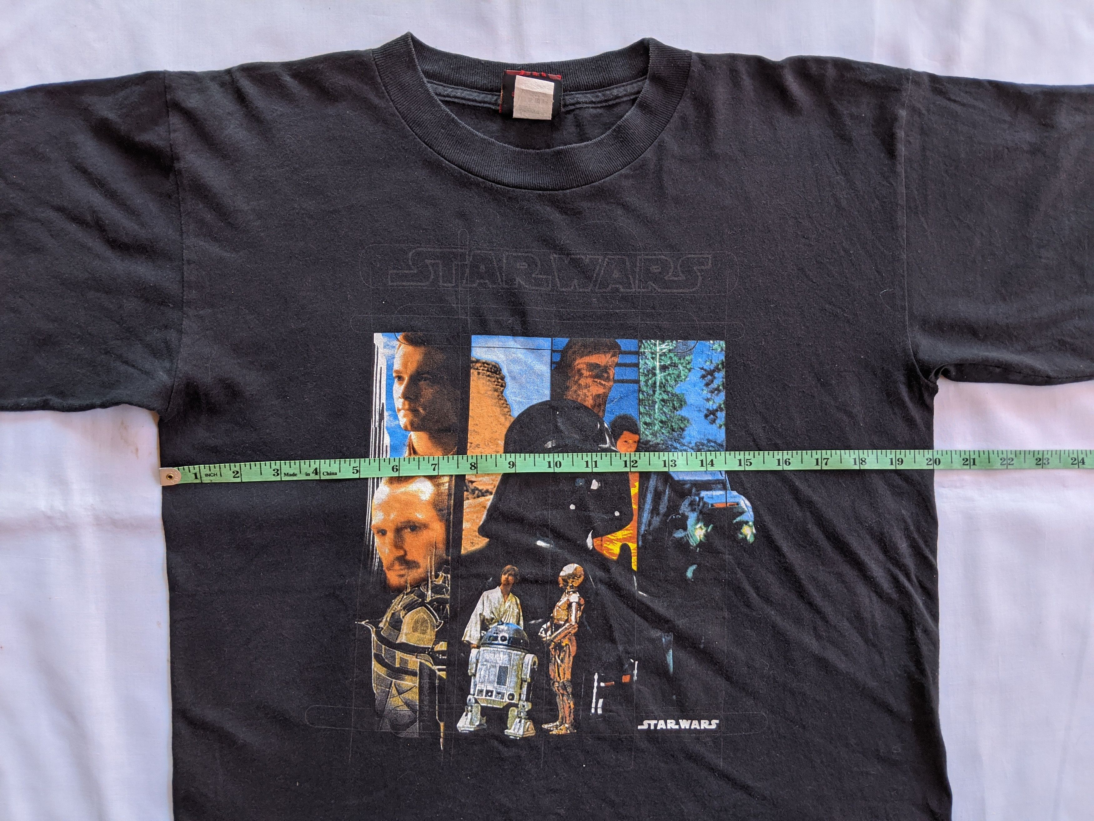 Star Wars × Vintage Vintage 90s Star Wars big print tee Size US M / EU 48-50 / 2 - 4 Thumbnail
