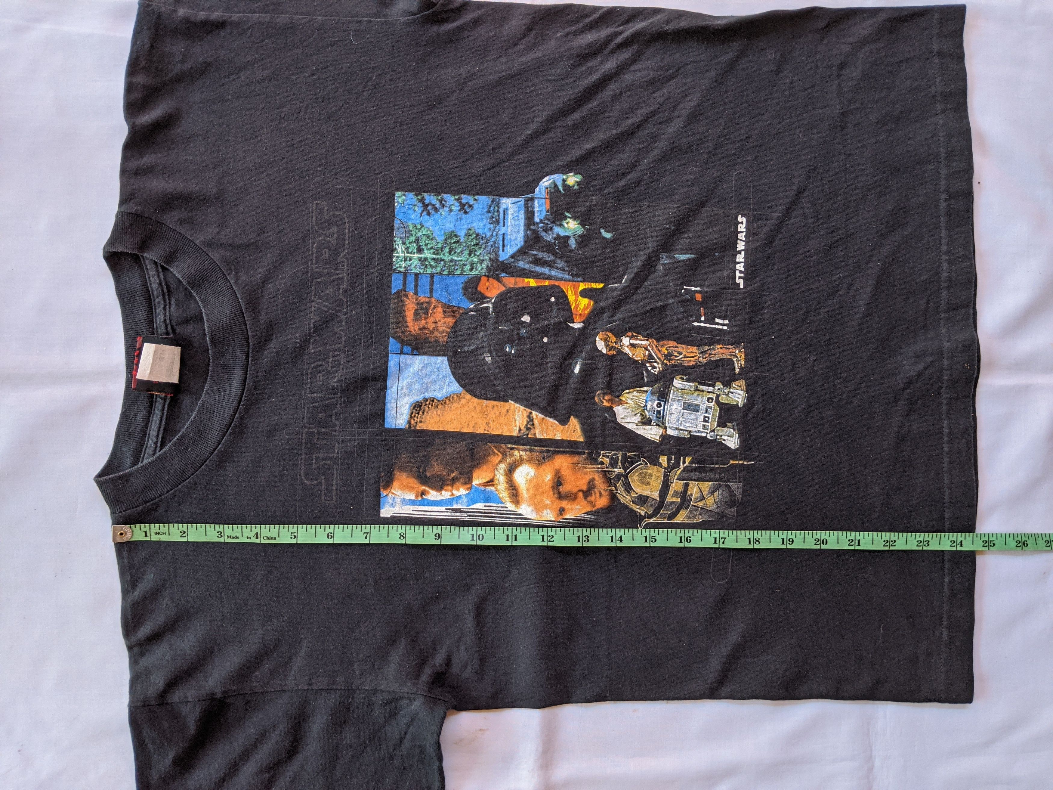 Star Wars × Vintage Vintage 90s Star Wars big print tee Size US M / EU 48-50 / 2 - 5 Thumbnail
