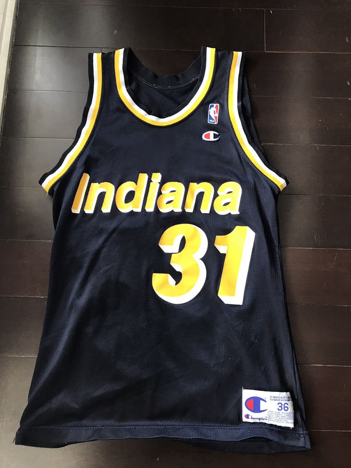 Reggie miller champion jersey online