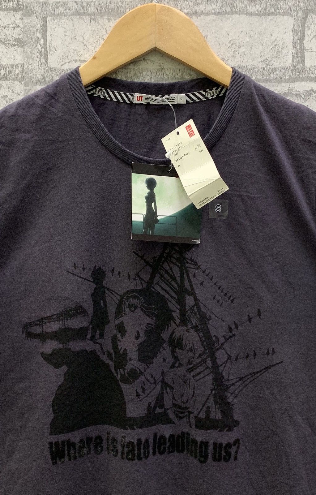 Uniqlo Evangelion X Uniqlo New With Tag Japanese Anime T-shirts Size US S / EU 44-46 / 1 - 5 Thumbnail