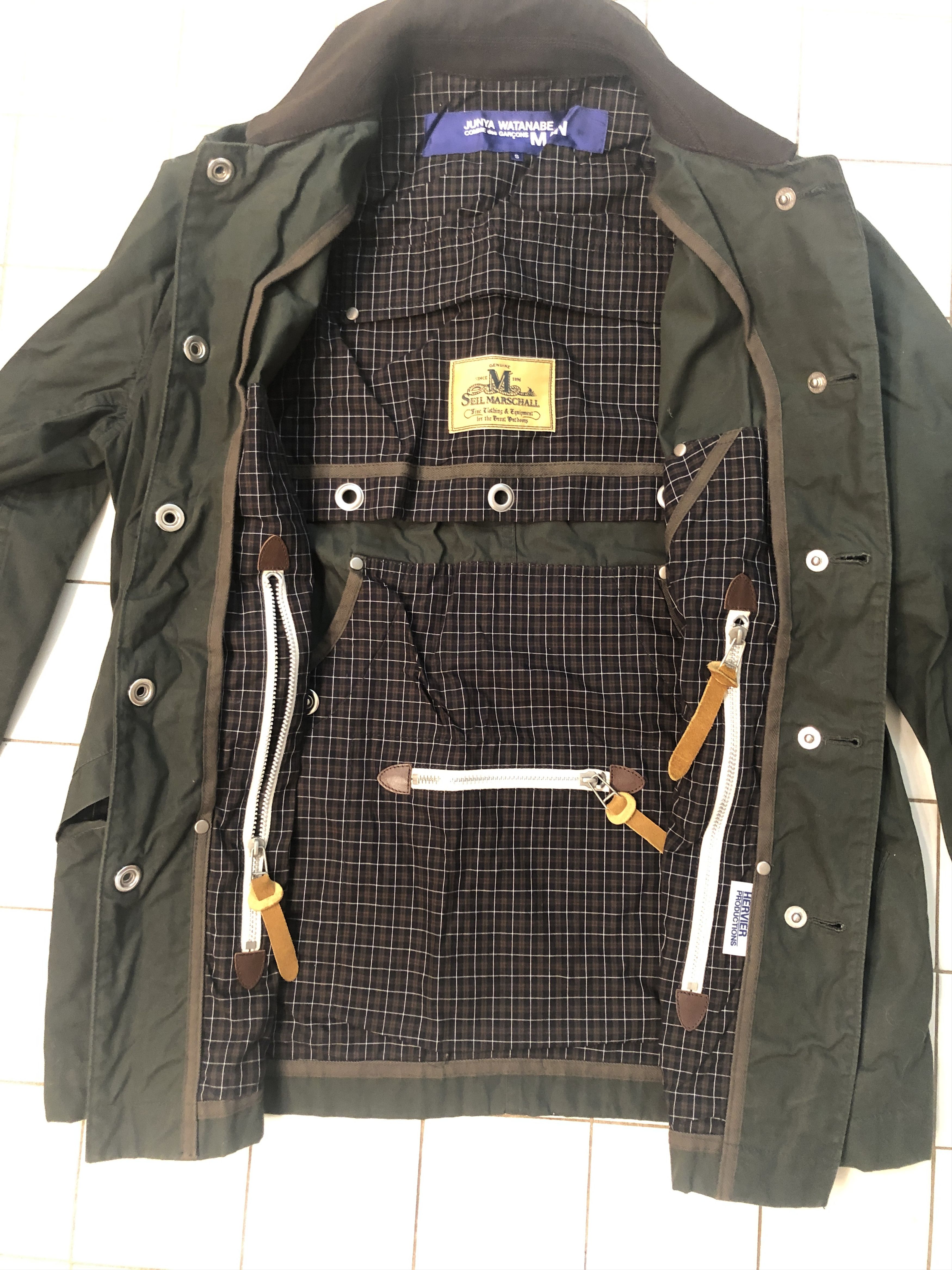 Junya Watanabe Junya Watanabe Raincoat - Size S Size US S / EU 44-46 / 1 - 8 Thumbnail