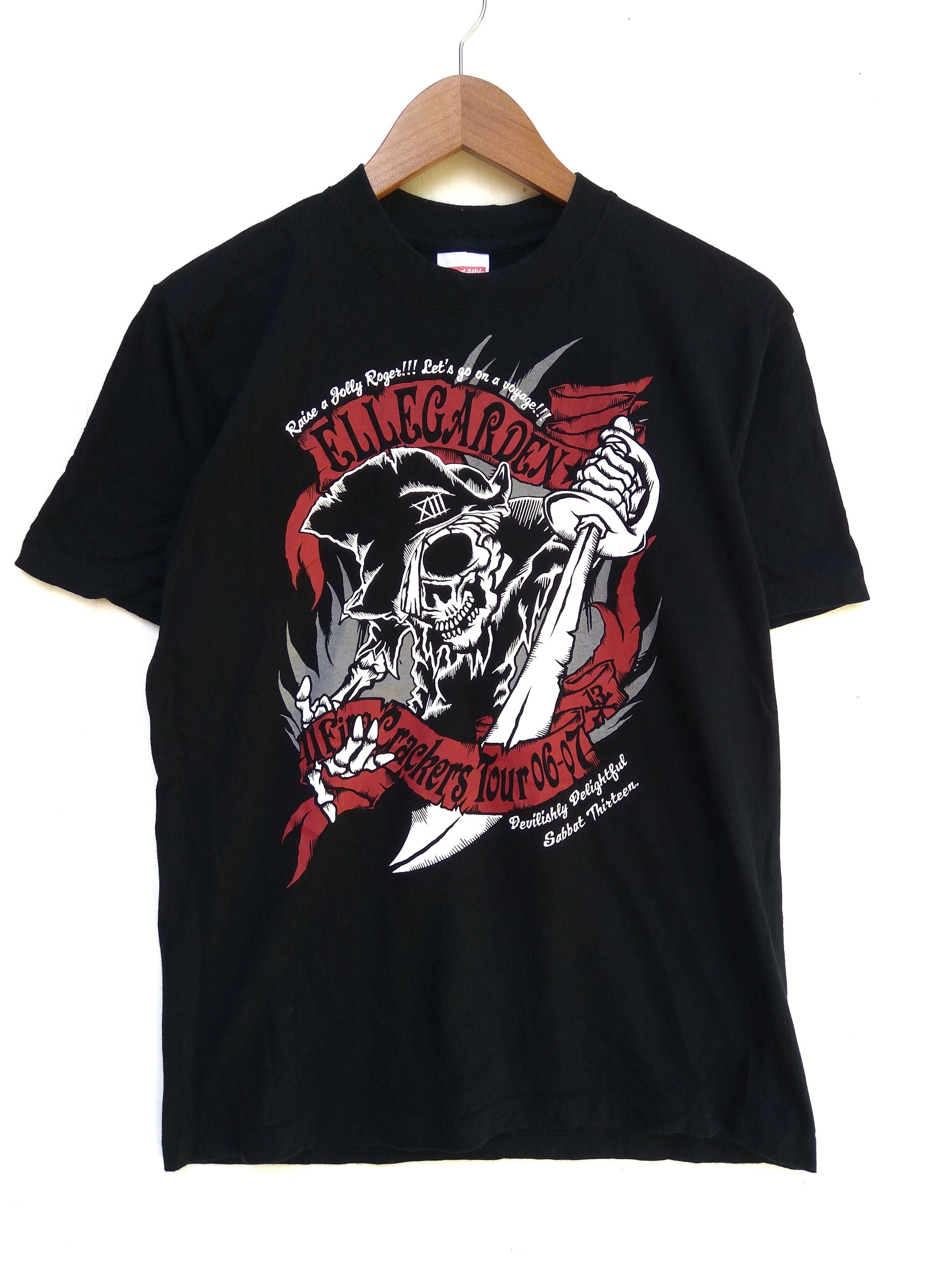 Band Tees Ellegarden Skullshit Tour 2006 2007 Tshirt Size US M / EU 48-50 / 2 - 1 Thumbnail