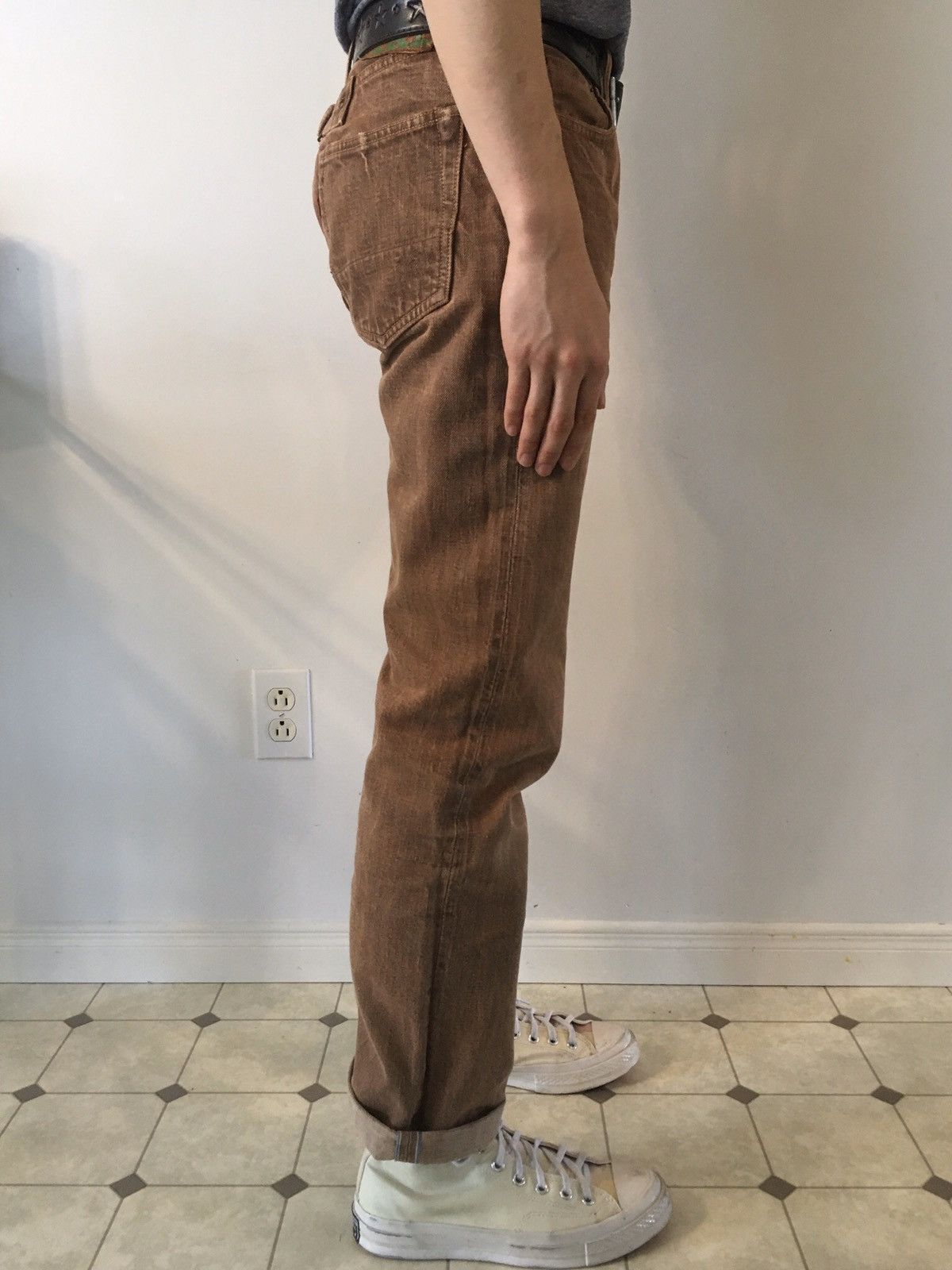 Kapital Kakishibu Dyed Selvedge Denim | Grailed