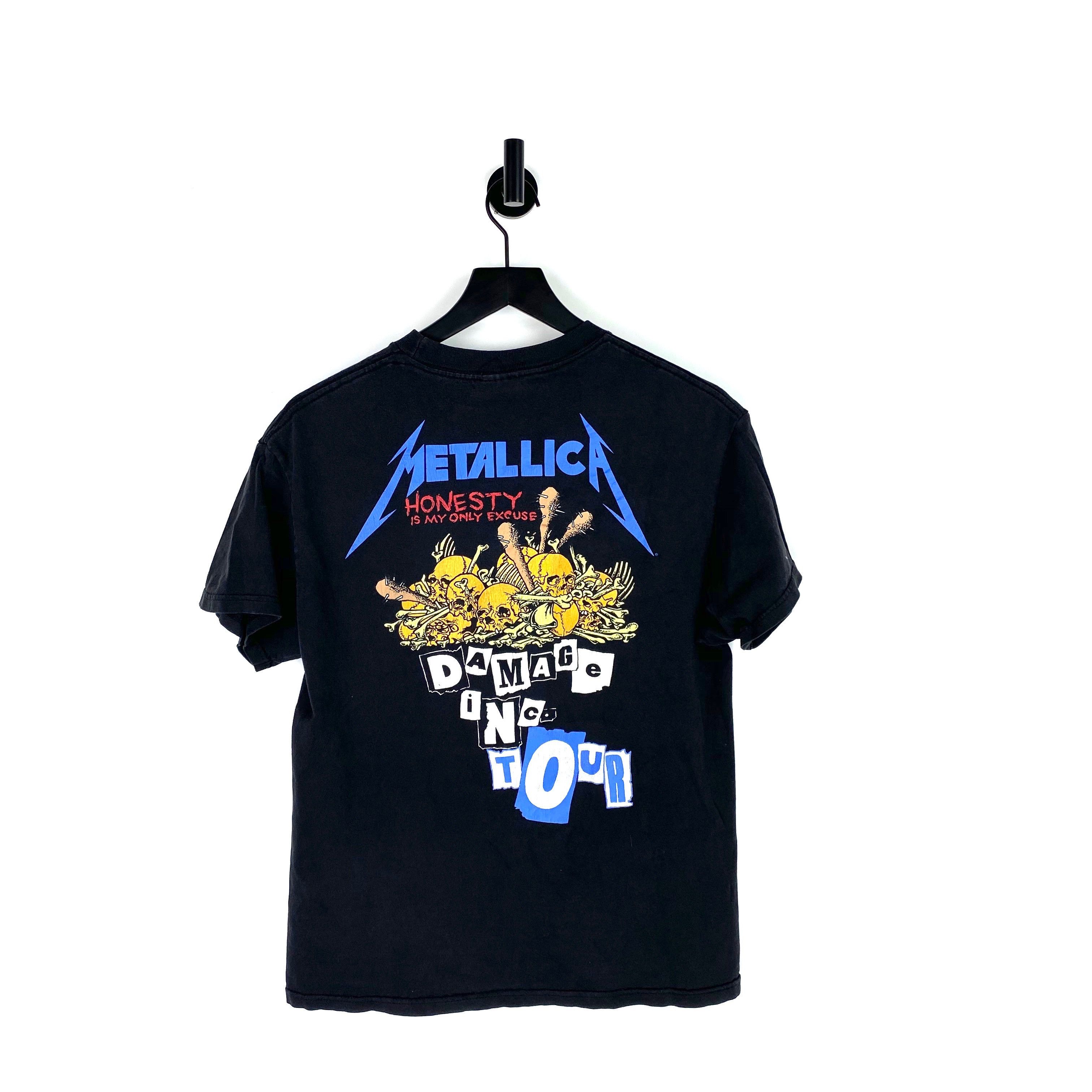 Metallica 90s Metallica Pushead T Shirt Size Medium Size US M / EU 48-50 / 2 - 2 Thumbnail