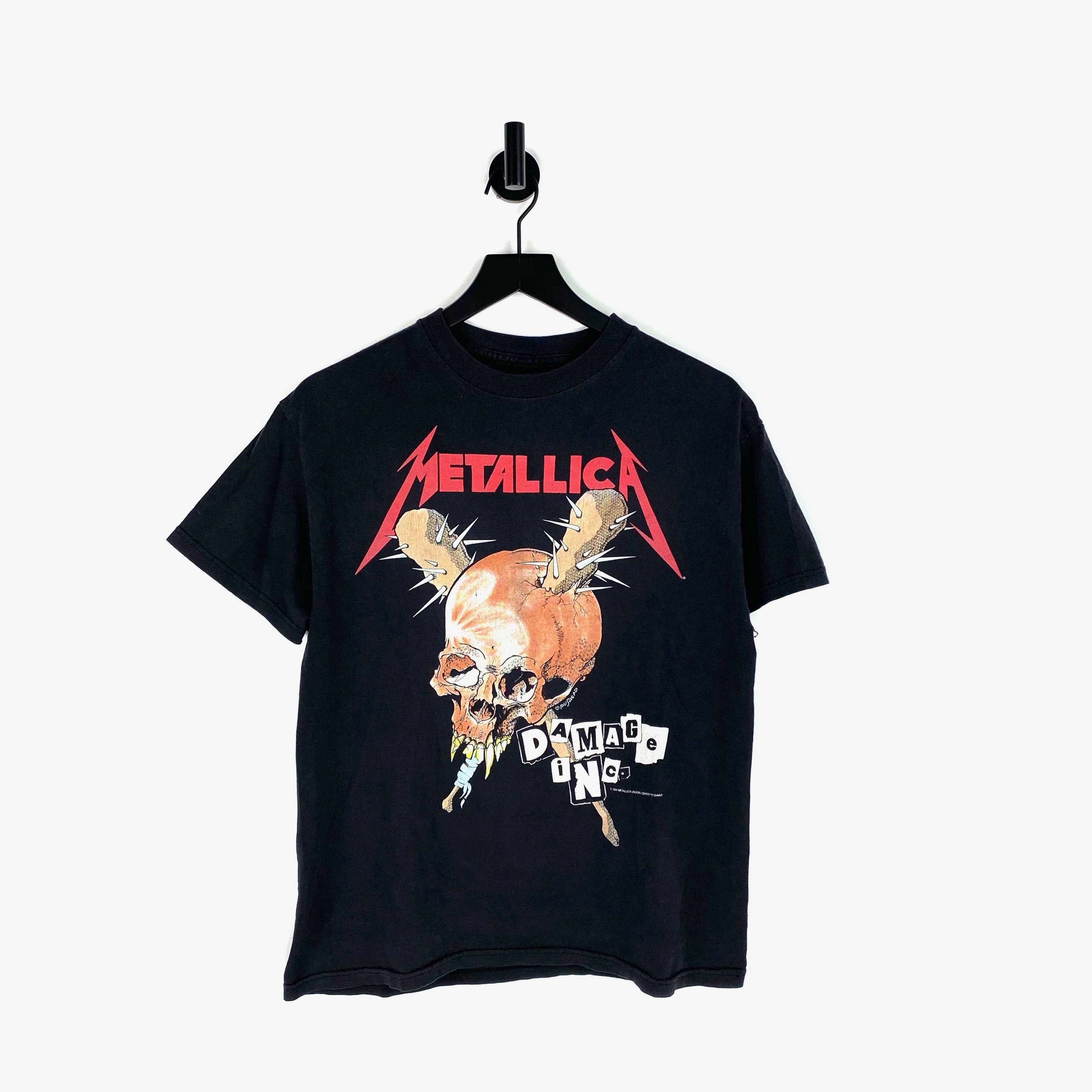 Metallica 90s Metallica Pushead T Shirt Size Medium Size US M / EU 48-50 / 2 - 1 Thumbnail
