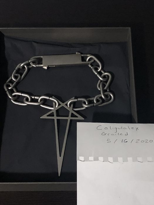 Rick owens PENTAGRAM CHOKER | nate-hospital.com