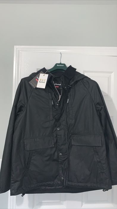 Supreme Supreme x Barbour Lightweight Waxed Cotton Field Jacket