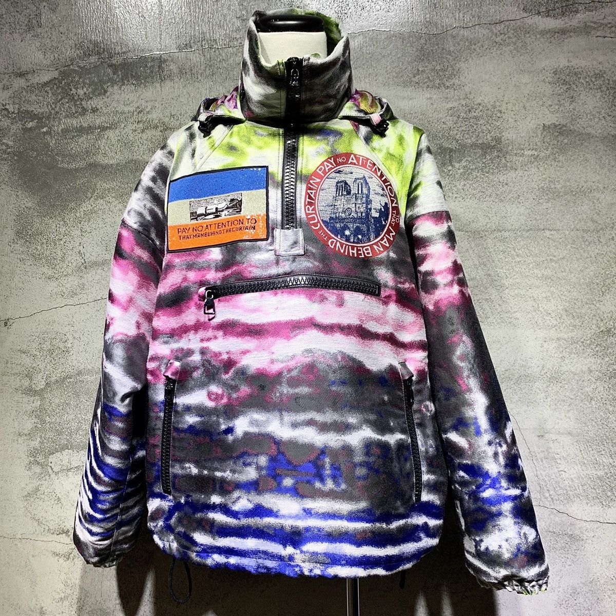 Louis Vuitton 2019 Rainbow Patch Cycling Track Jacket w/ Tags - White  Outerwear, Clothing - LOU280934