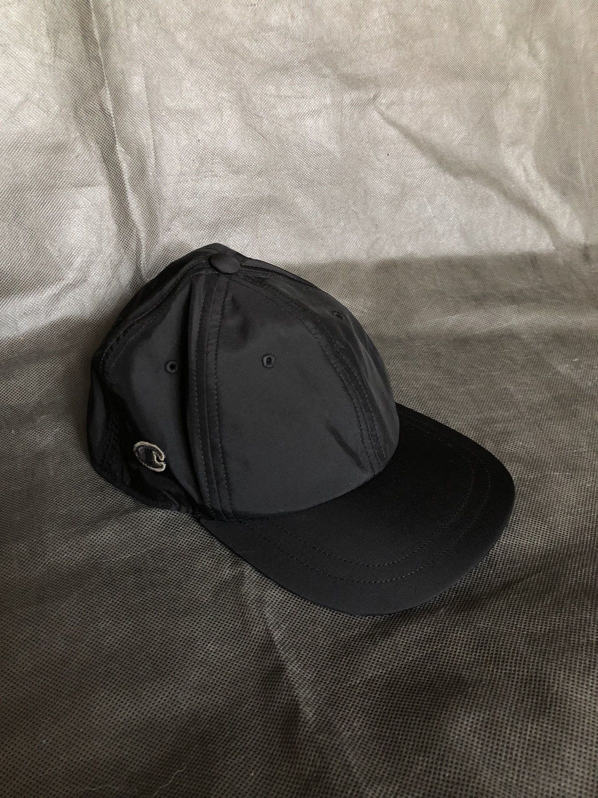 Champion × Rick Owens × Rick Owens Drkshdw New! Nylon black cap Size ONE SIZE - 1 Thumbnail