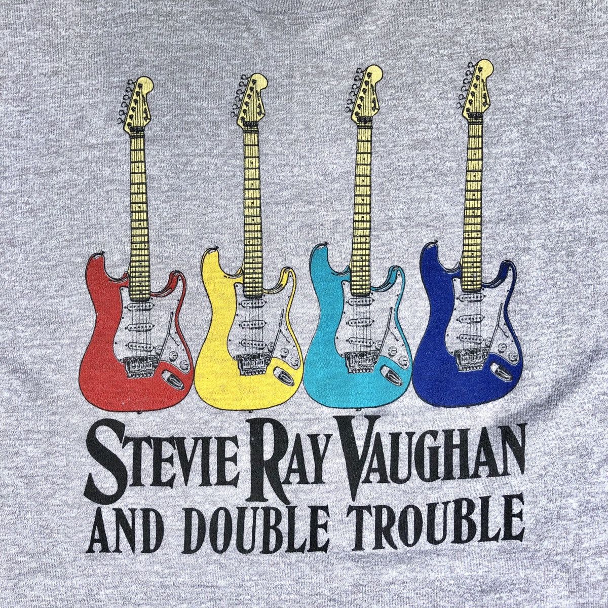 Vintage Vintage 80s Stevie Ray Vaughan Live Alive Promo tshirt Size US M / EU 48-50 / 2 - 3 Thumbnail