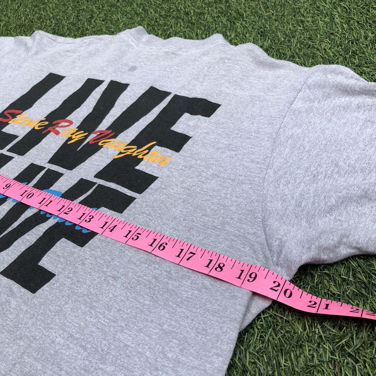 Vintage Vintage 80s Stevie Ray Vaughan Live Alive Promo tshirt Size US M / EU 48-50 / 2 - 6 Thumbnail