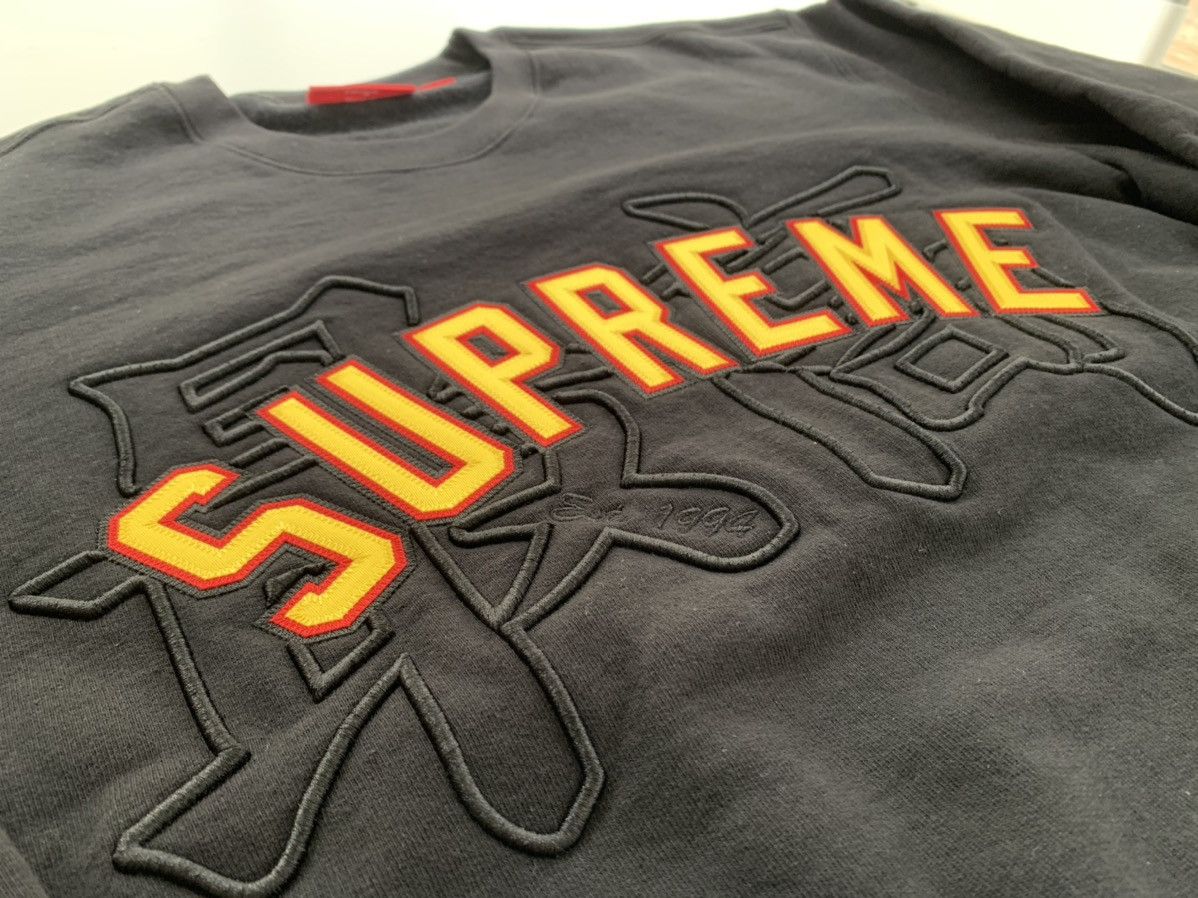 Supreme Supreme Kanji Logo Crewneck Black L