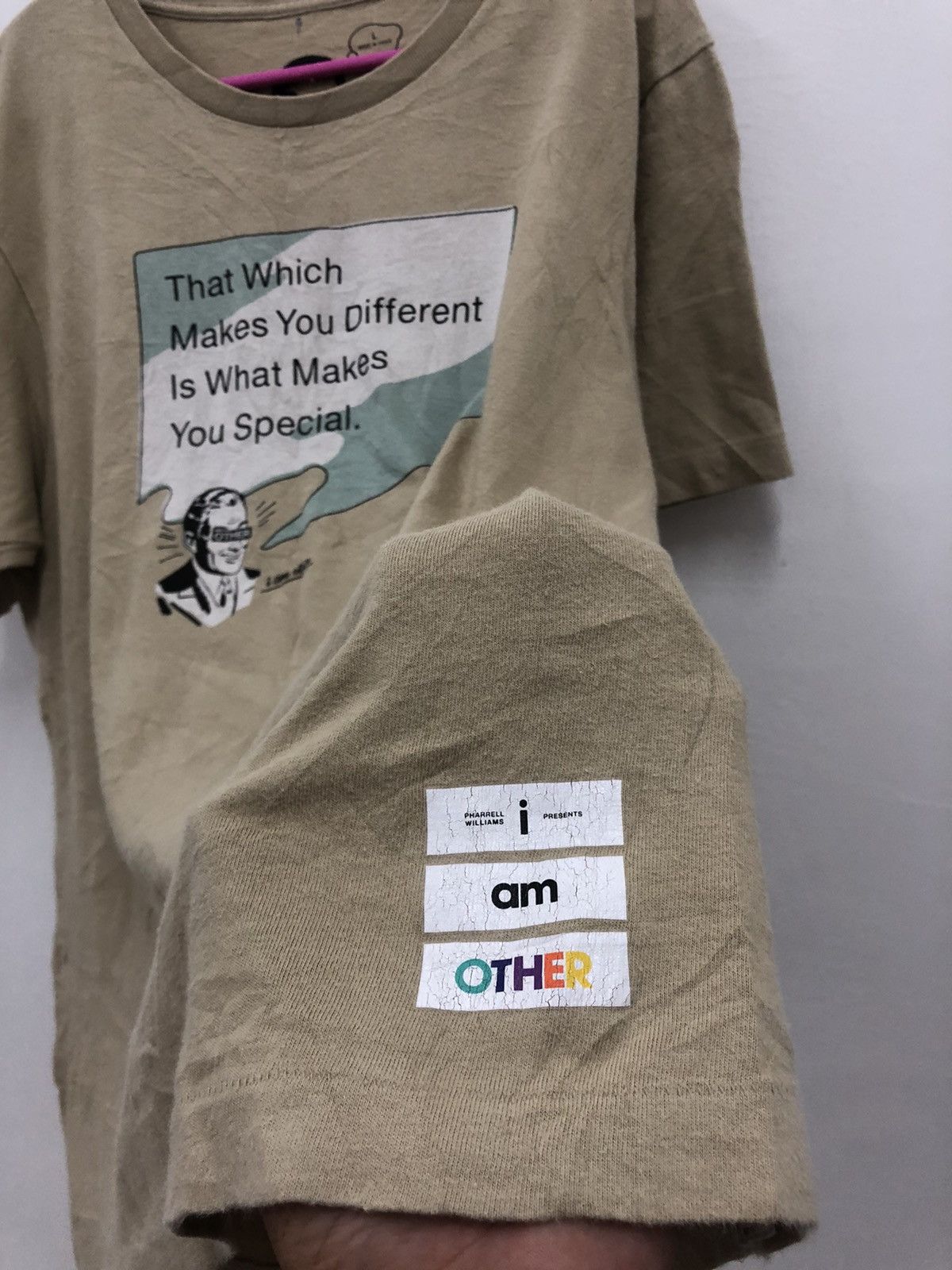 Pharrell × Uniqlo × Vintage Pharrell Williams I Am Other Human Made Bape BBC Shirt Size US L / EU 52-54 / 3 - 2 Thumbnail