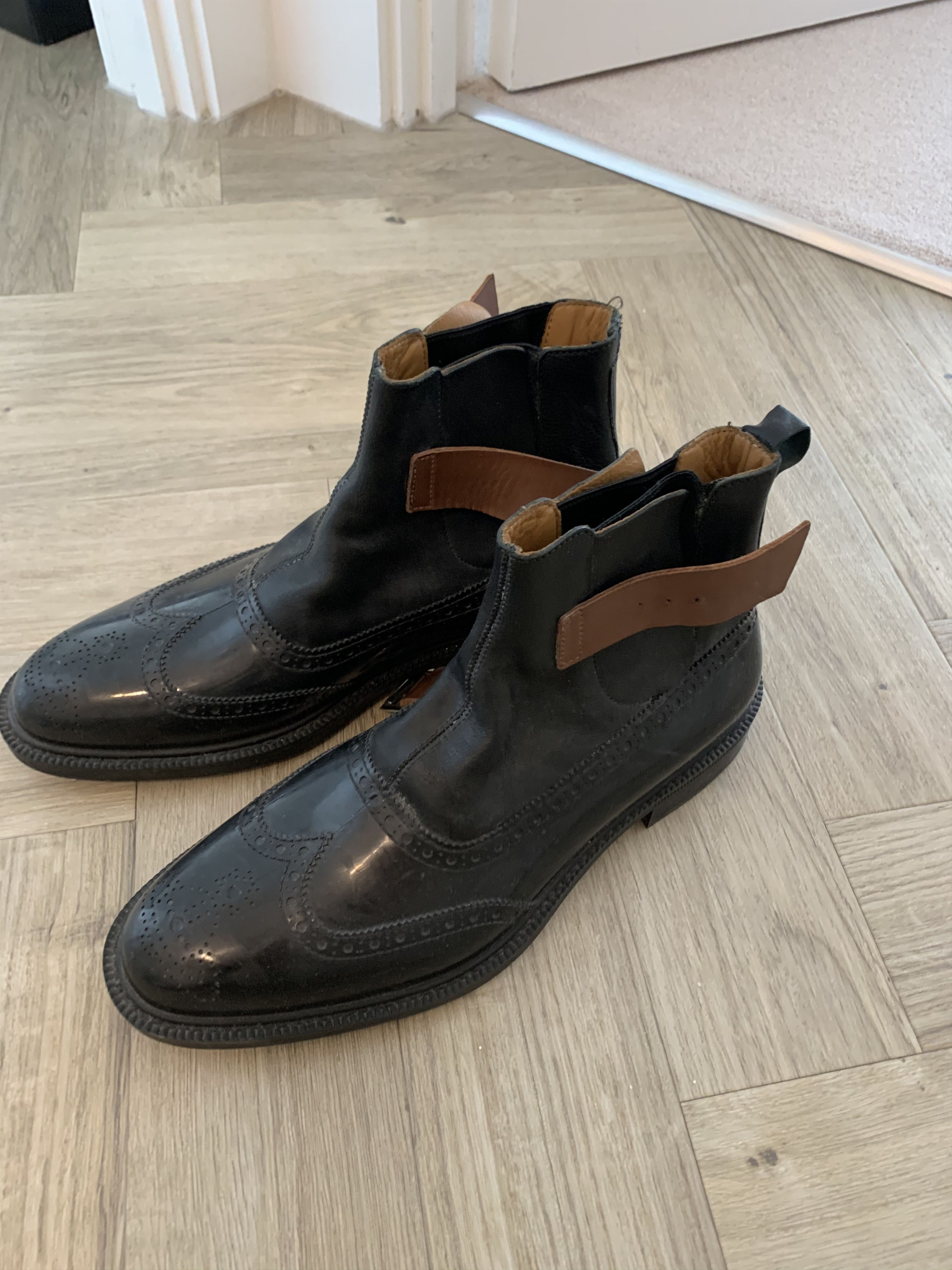 image of Vivienne Westwood Boots in Black, Men's (Size 8)