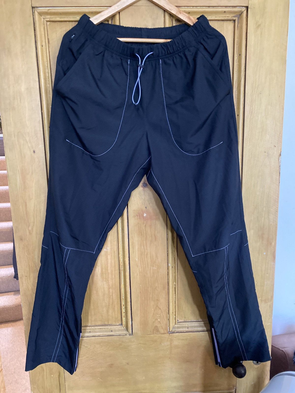image of Asics Woven Trackpants in Black, Men's (Size 32)