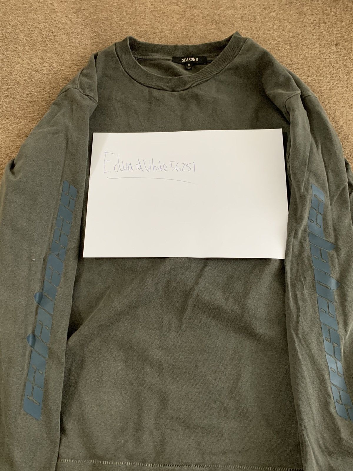 Yeezy 6 Long Sleeve | Grailed