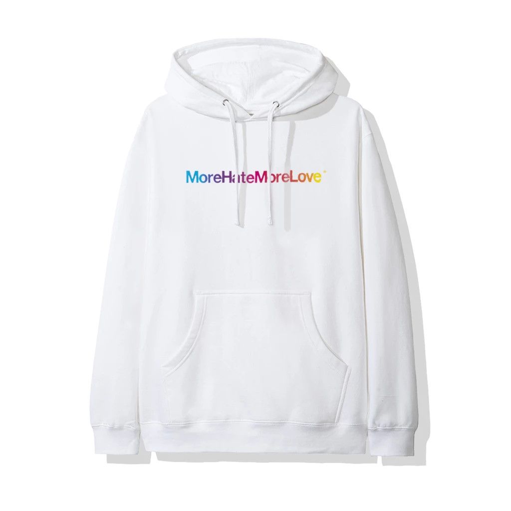 ANTI SOCIAL SOCIAL CLUB MORE LOVE MORE HATE HOODIE フーディ Anti Social Social Club More Hate More Love Hoodie | Grailed