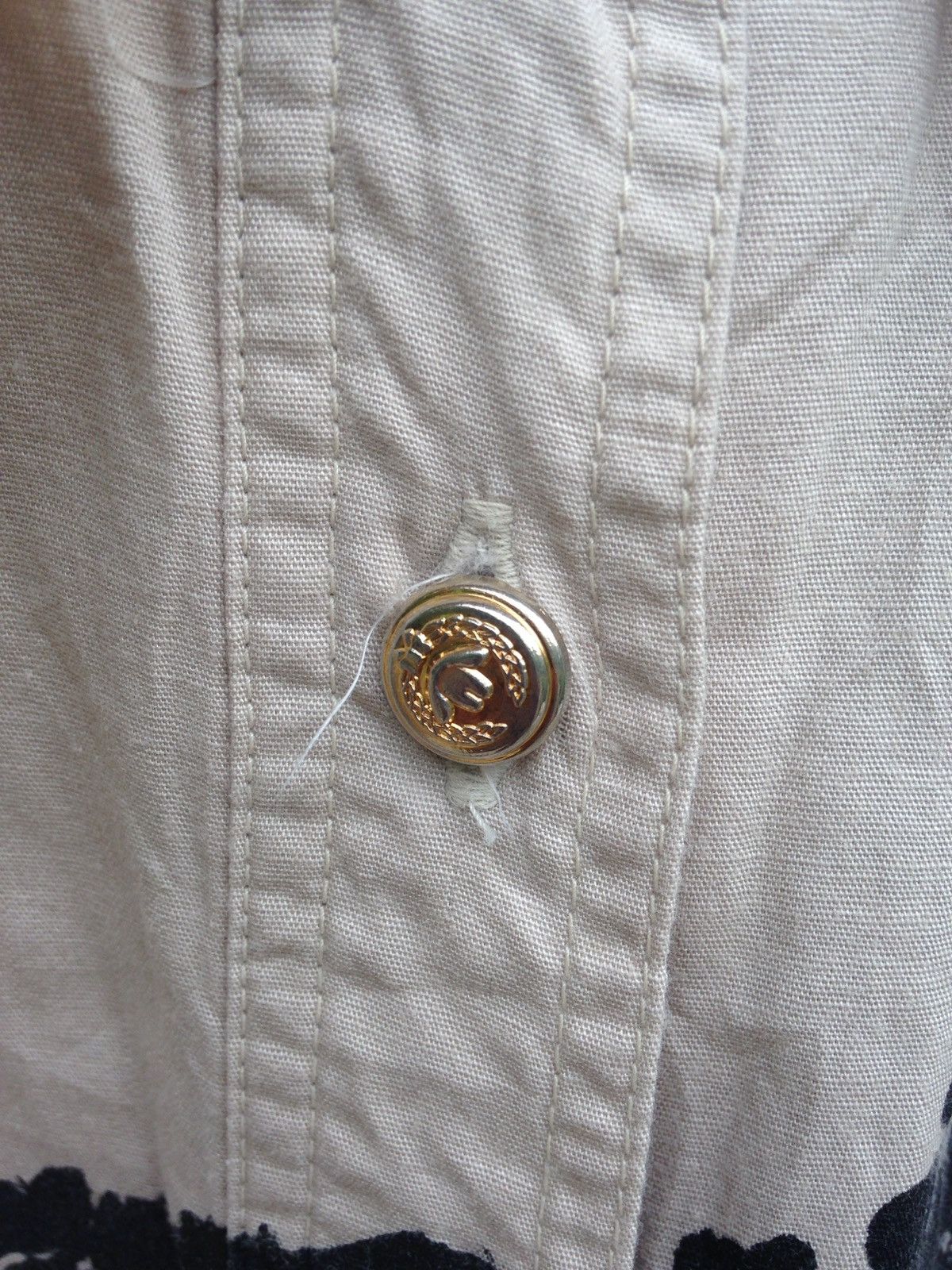Moschino Super Rare Moschino Button Down Long Sleeve Printed Design Size US L / EU 52-54 / 3 - 5 Thumbnail