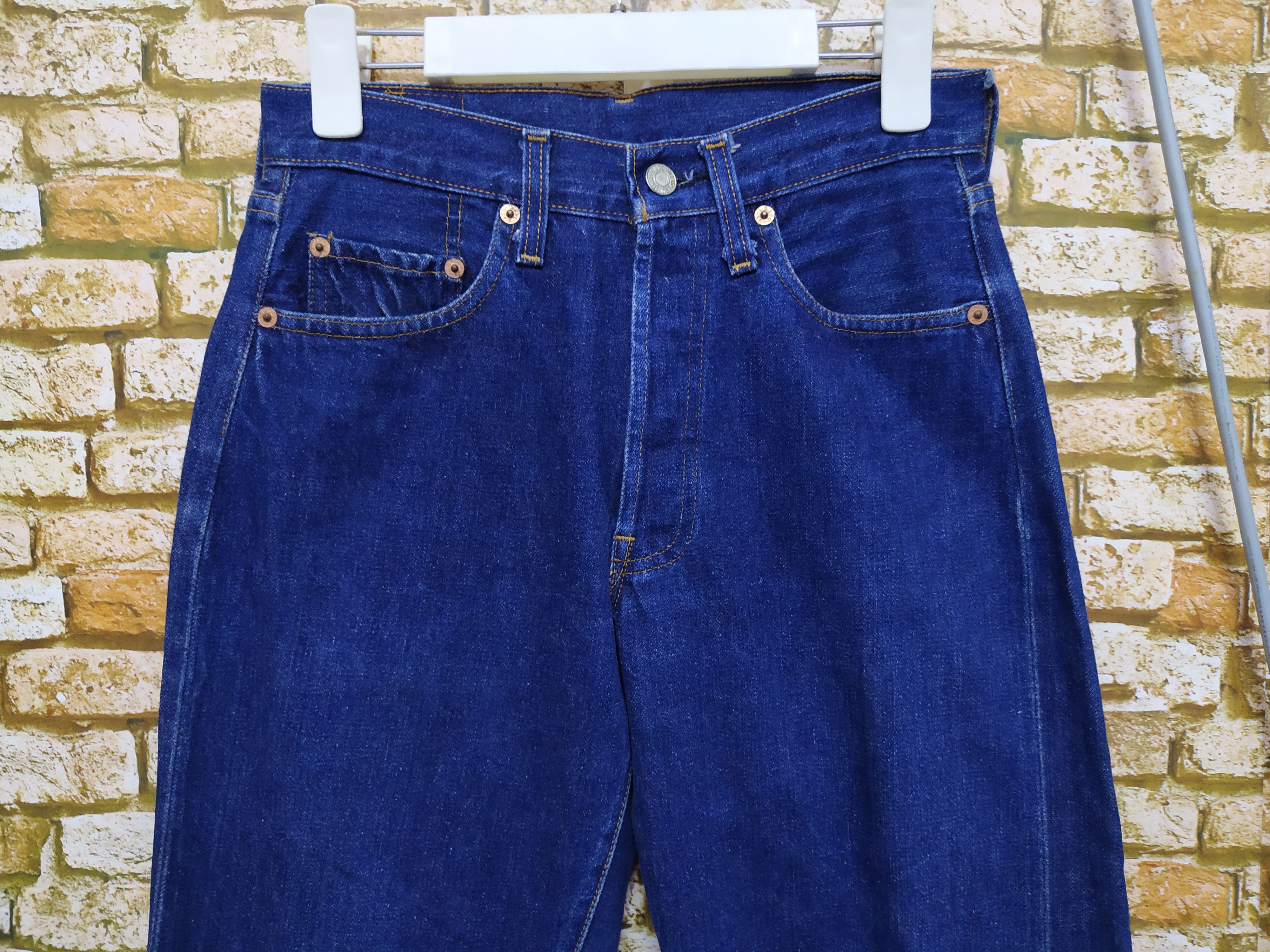 Levi's 90s LEVIS 501 BIG E SELVEDGE DENIM 555 ANNIVERSARY (B255) Size US 27 - 3 Thumbnail
