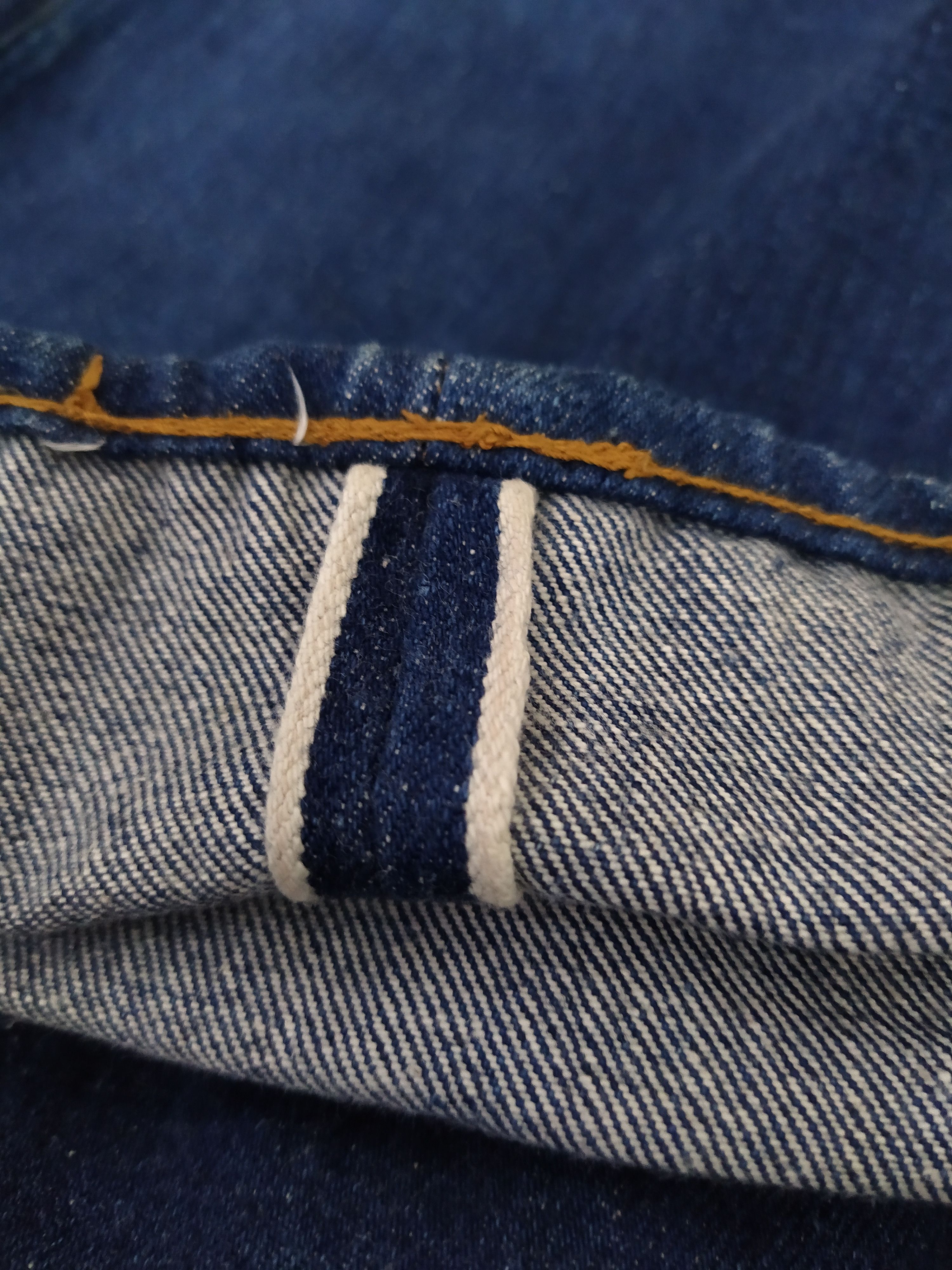 Levi's 90s LEVIS 501 BIG E SELVEDGE DENIM 555 ANNIVERSARY (B255) Size US 27 - 14 Thumbnail