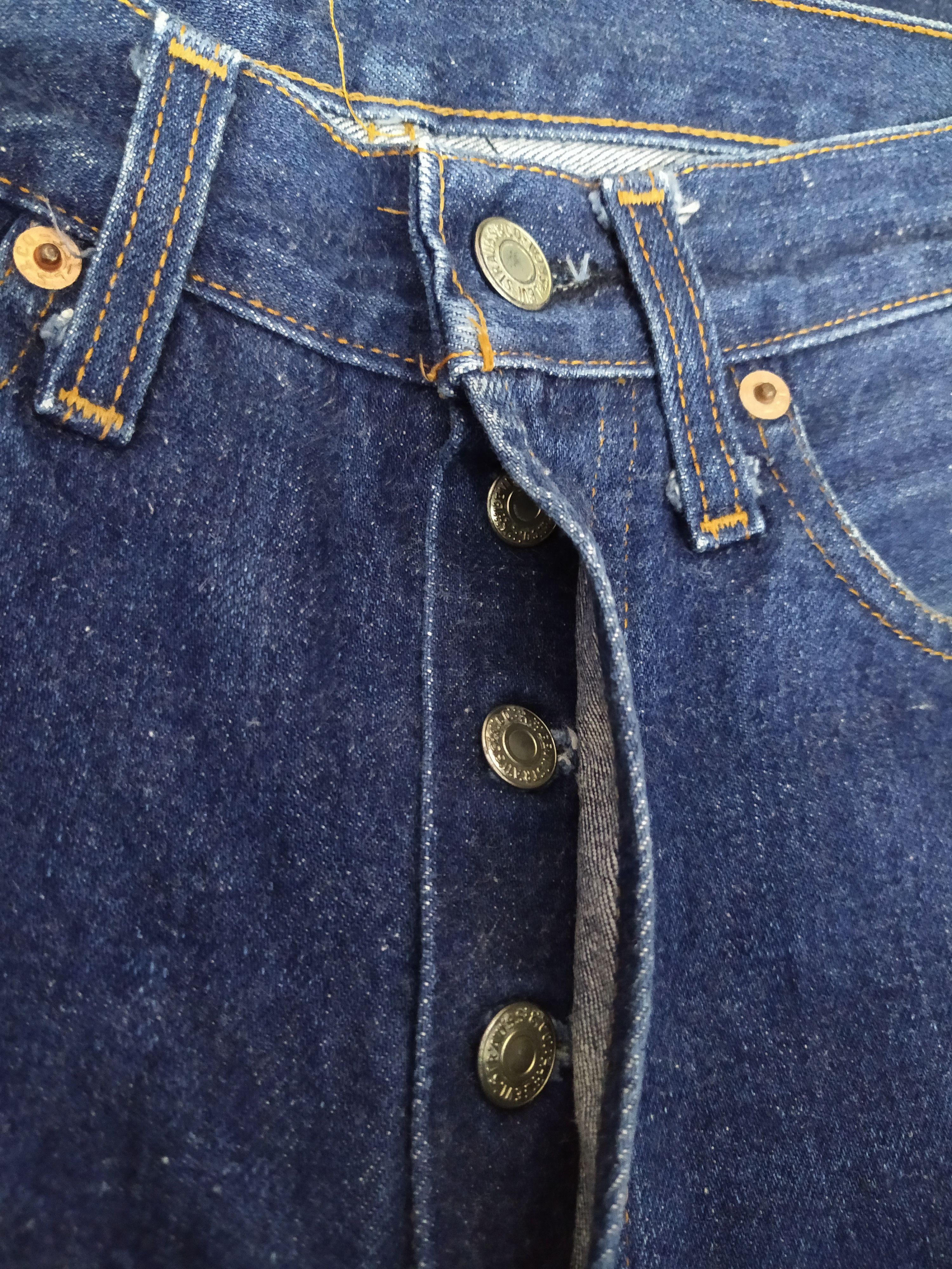 Levi's 90s LEVIS 501 BIG E SELVEDGE DENIM 555 ANNIVERSARY (B255) Size US 27 - 6 Thumbnail