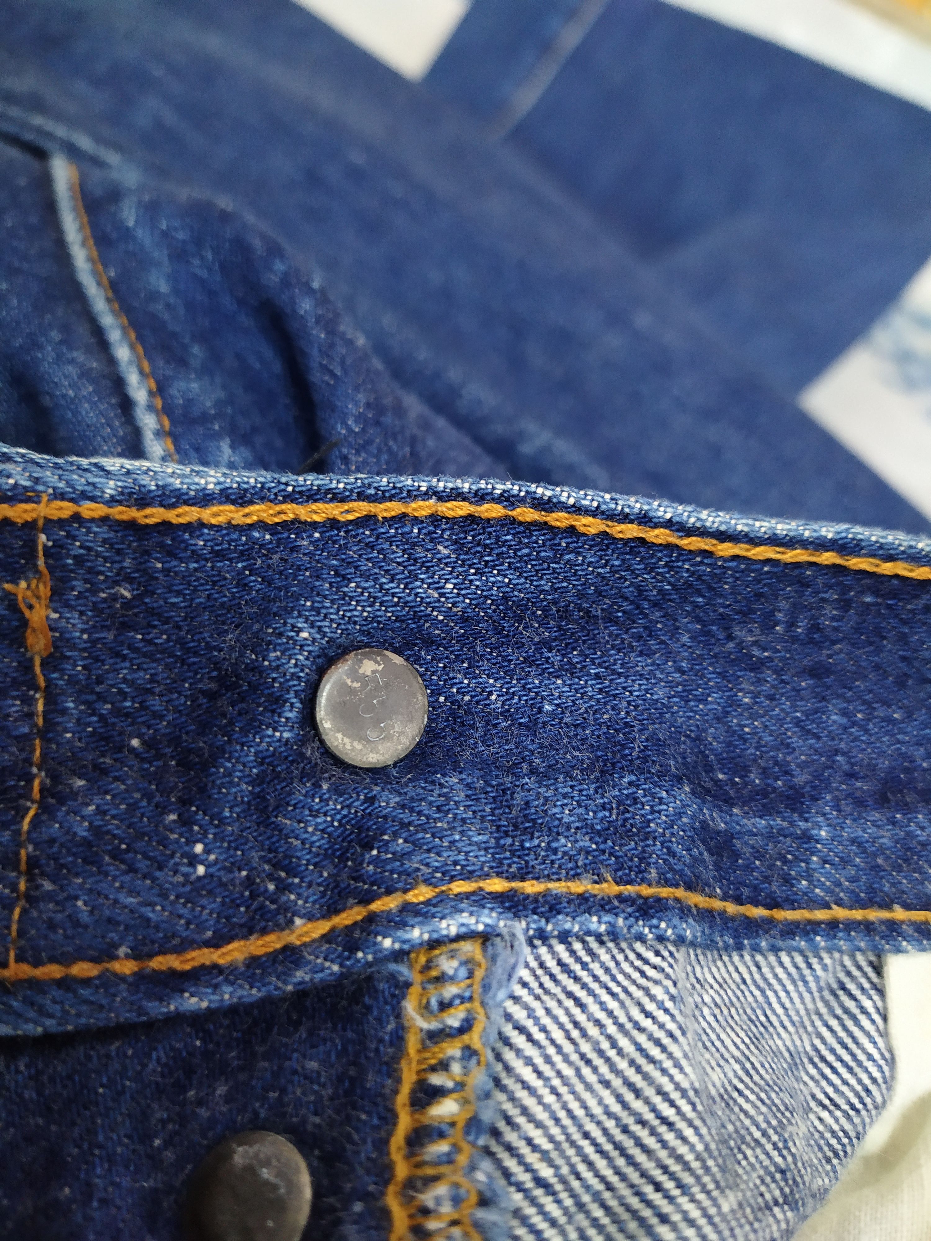 Levi's 90s LEVIS 501 BIG E SELVEDGE DENIM 555 ANNIVERSARY (B255) Size US 27 - 7 Thumbnail