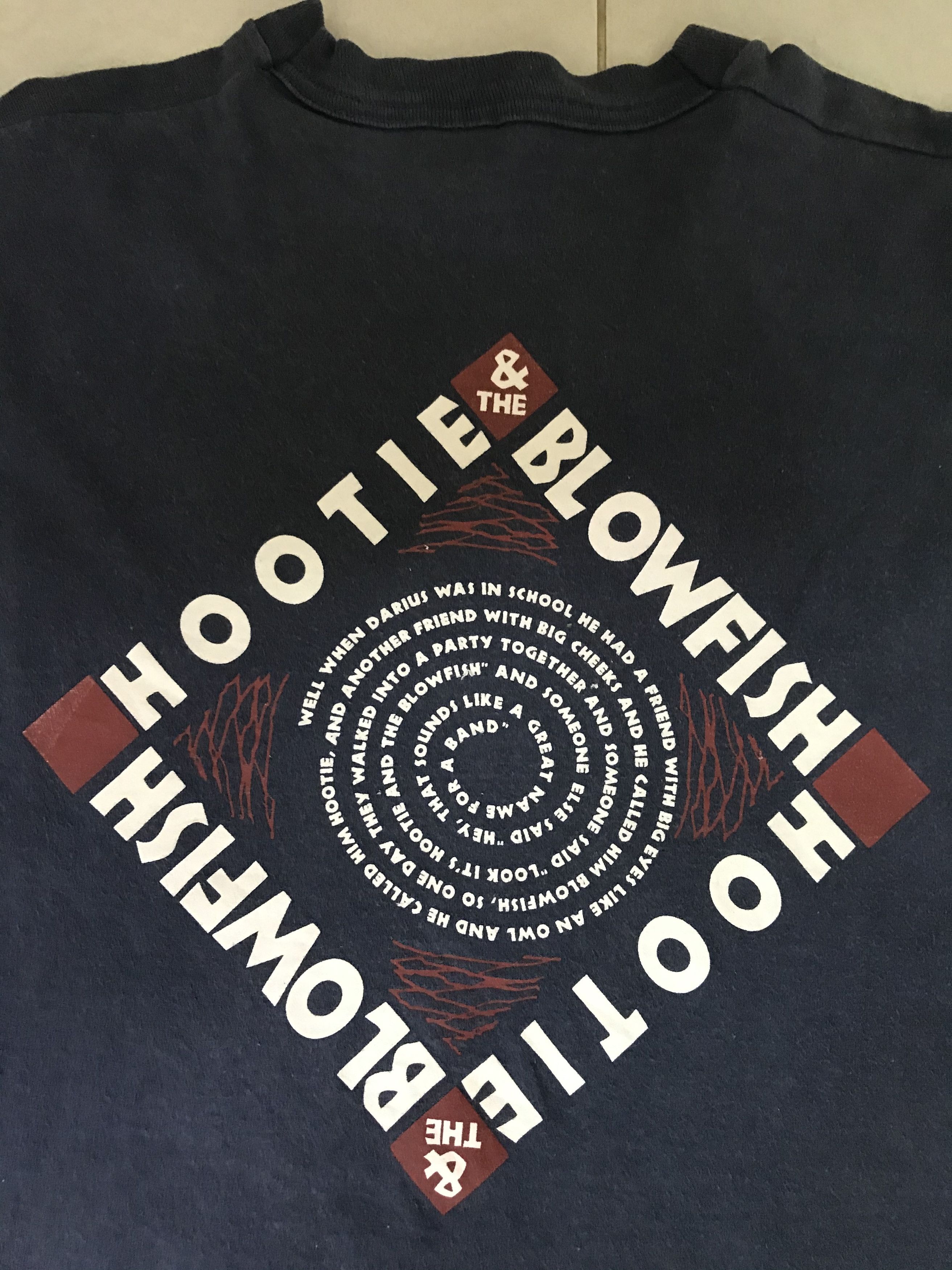 Band Tees Vintage 90s Hootie & the Blowfish Rock Tour Promo Tee XL Size US XL / EU 56 / 4 - 6 Thumbnail