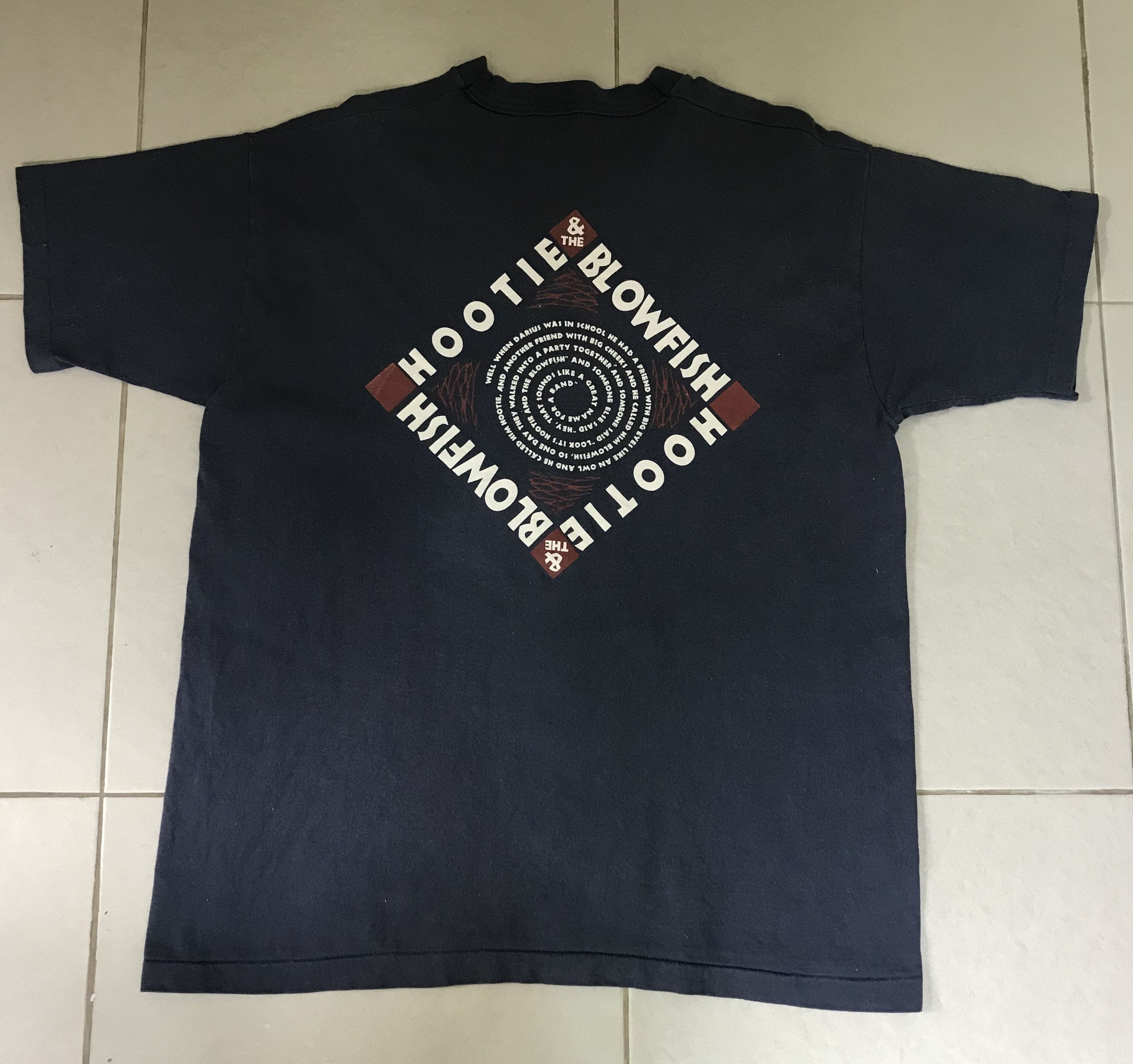 Band Tees Vintage 90s Hootie & the Blowfish Rock Tour Promo Tee XL Size US XL / EU 56 / 4 - 5 Thumbnail