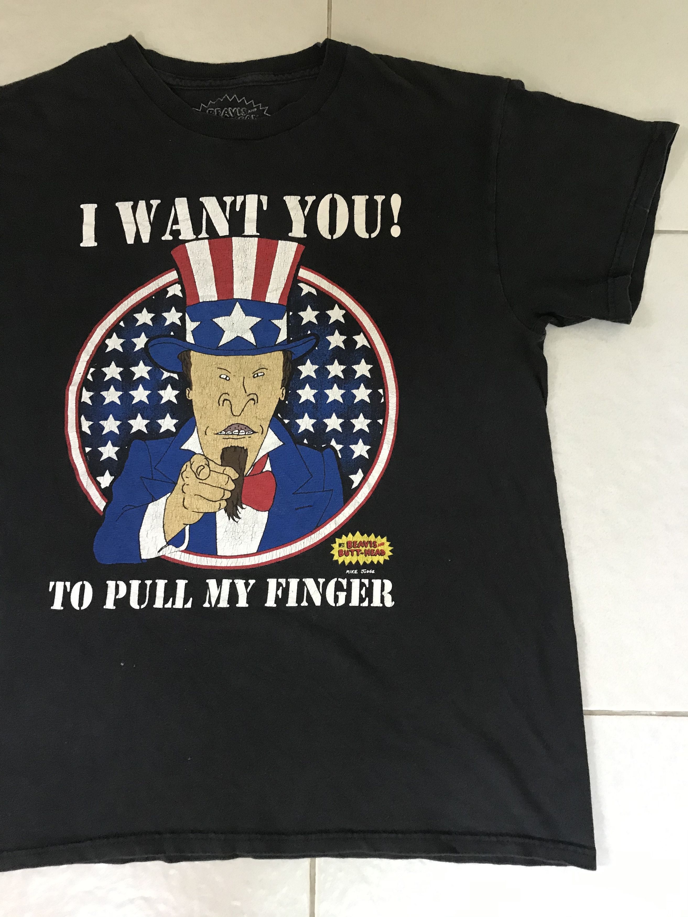 Mtv Vintage Y2K Beavis & Butthead "I Want You!" Tee M Size US M / EU 48-50 / 2 - 2 Thumbnail